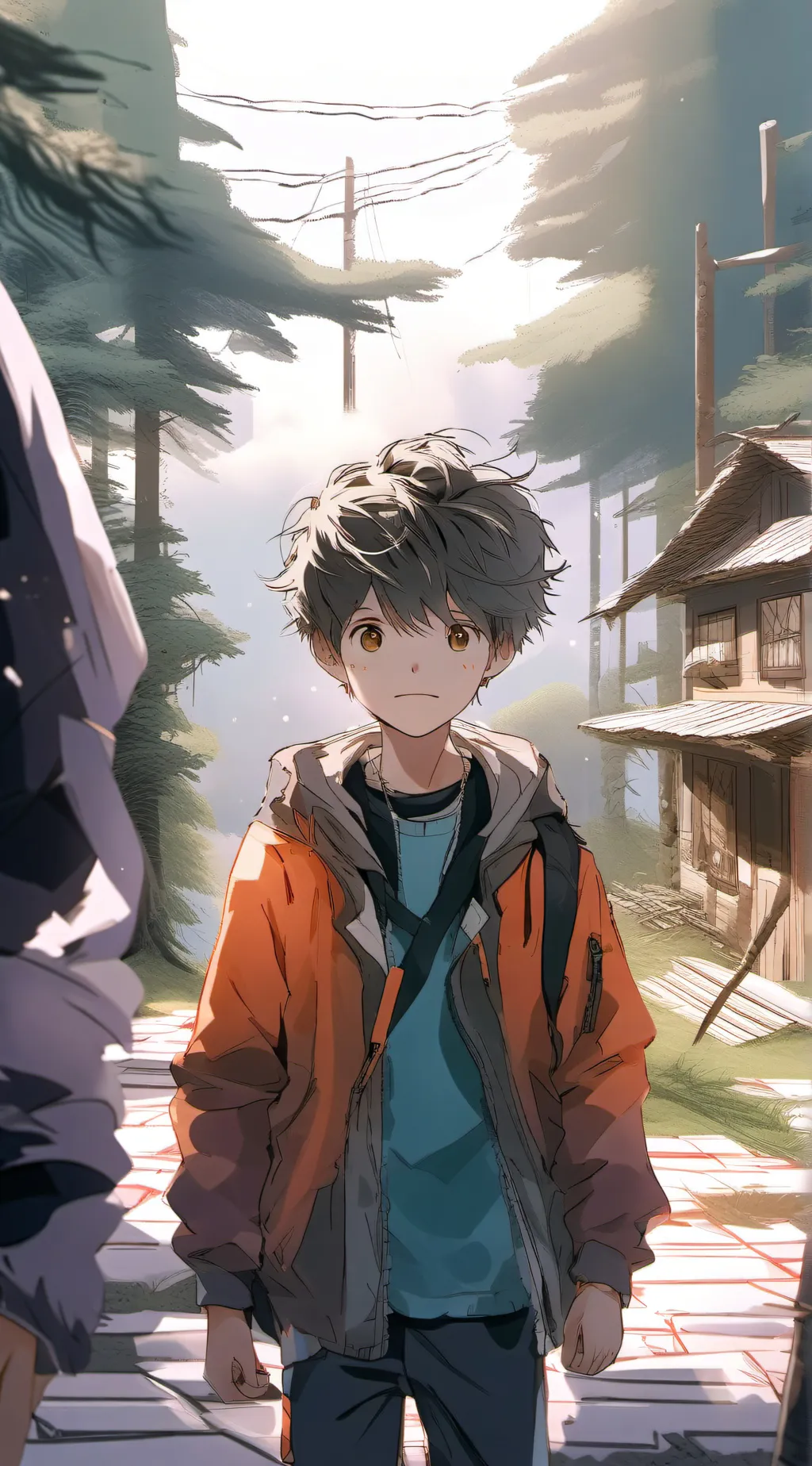 ai character: brainrotted kid☠️ background