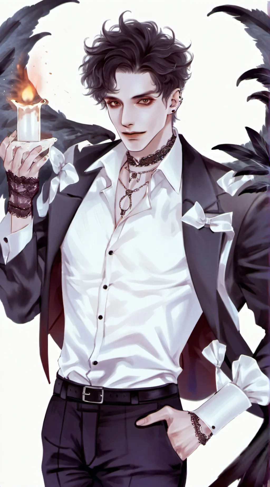 ai character: luca background