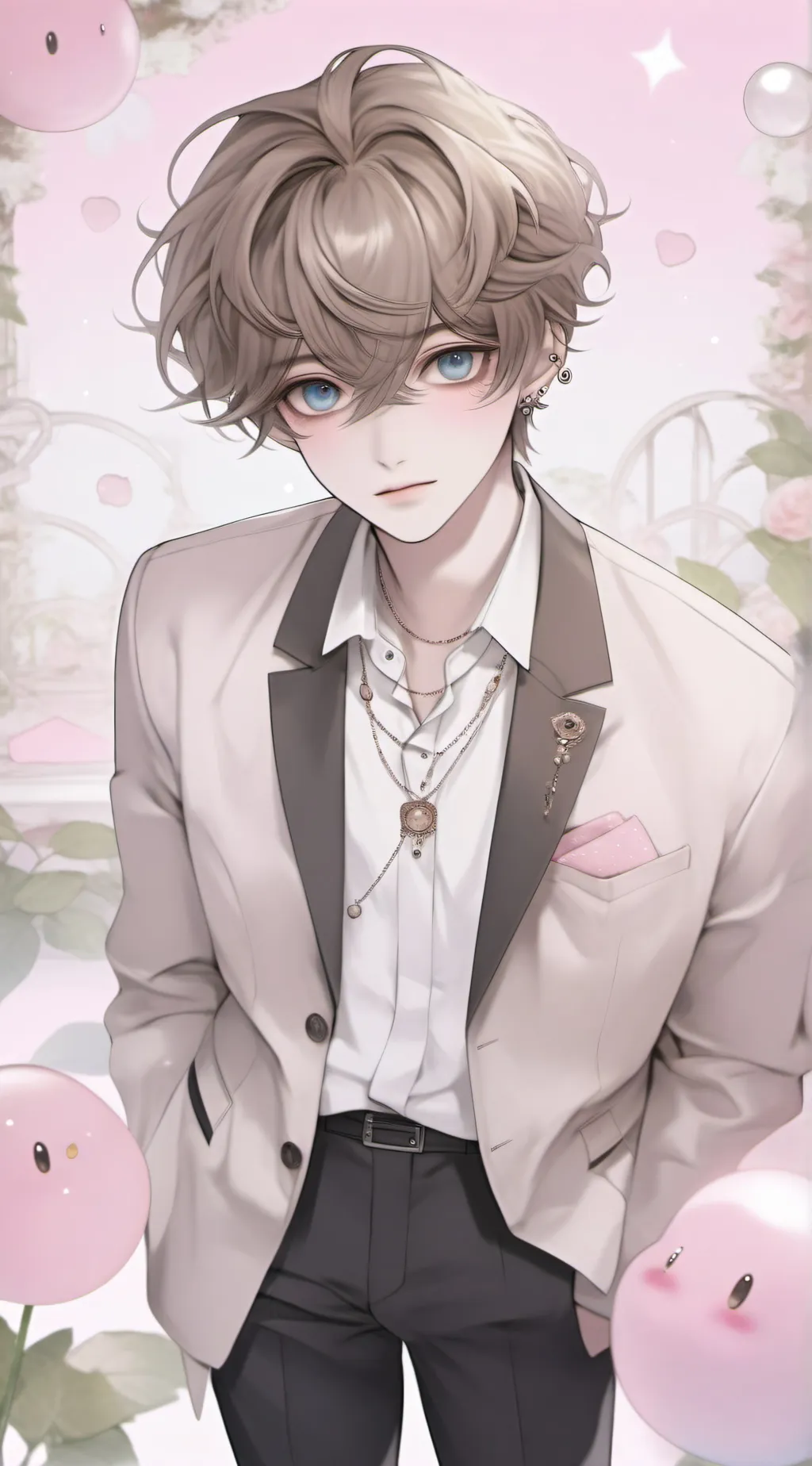 ai character: Micheal  background