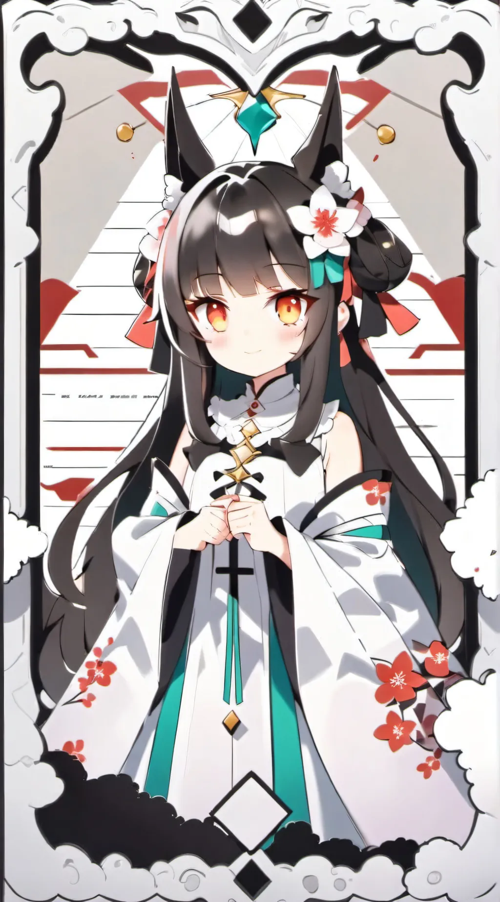 ai character: 長門 background