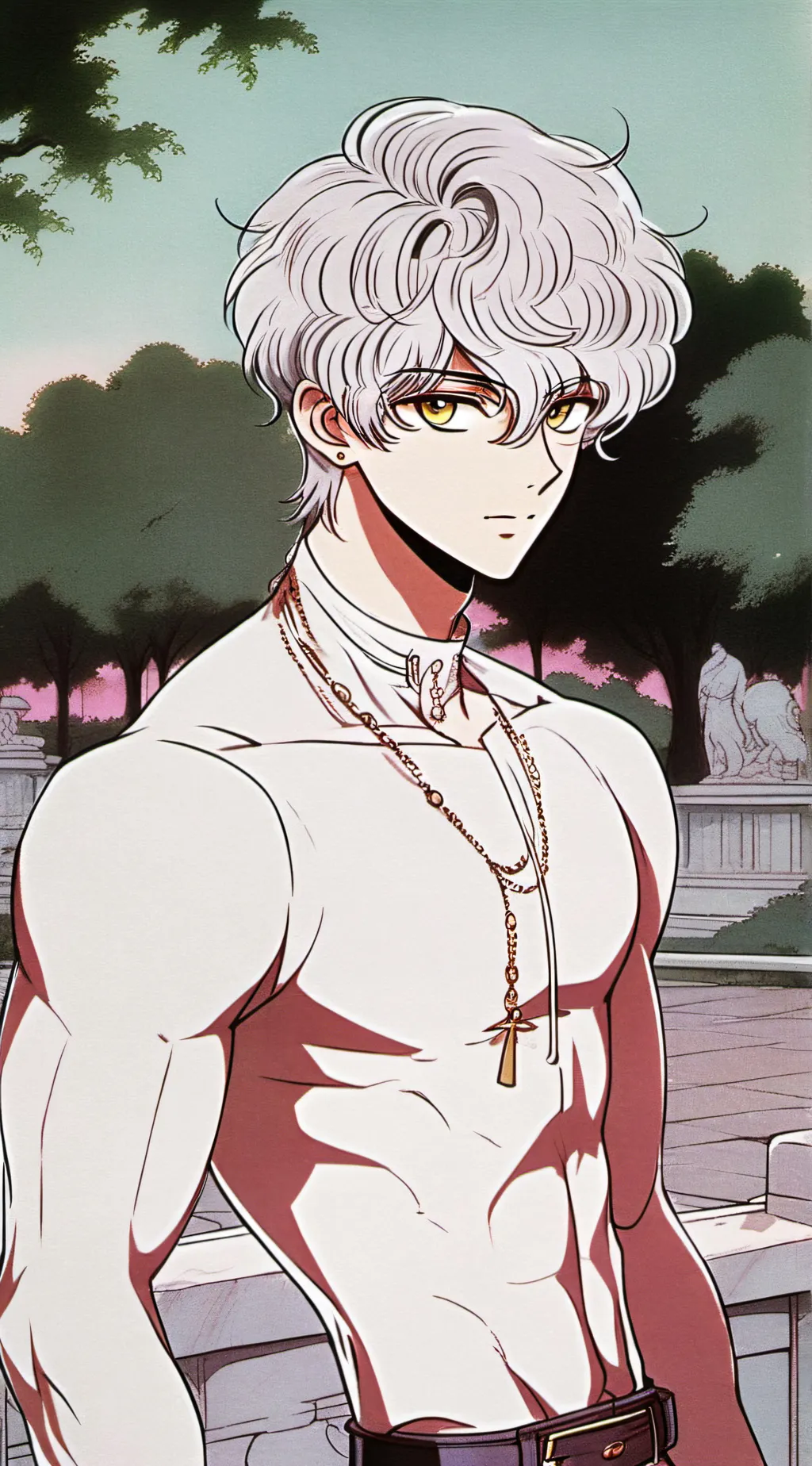 ai character: Atlas, your man background