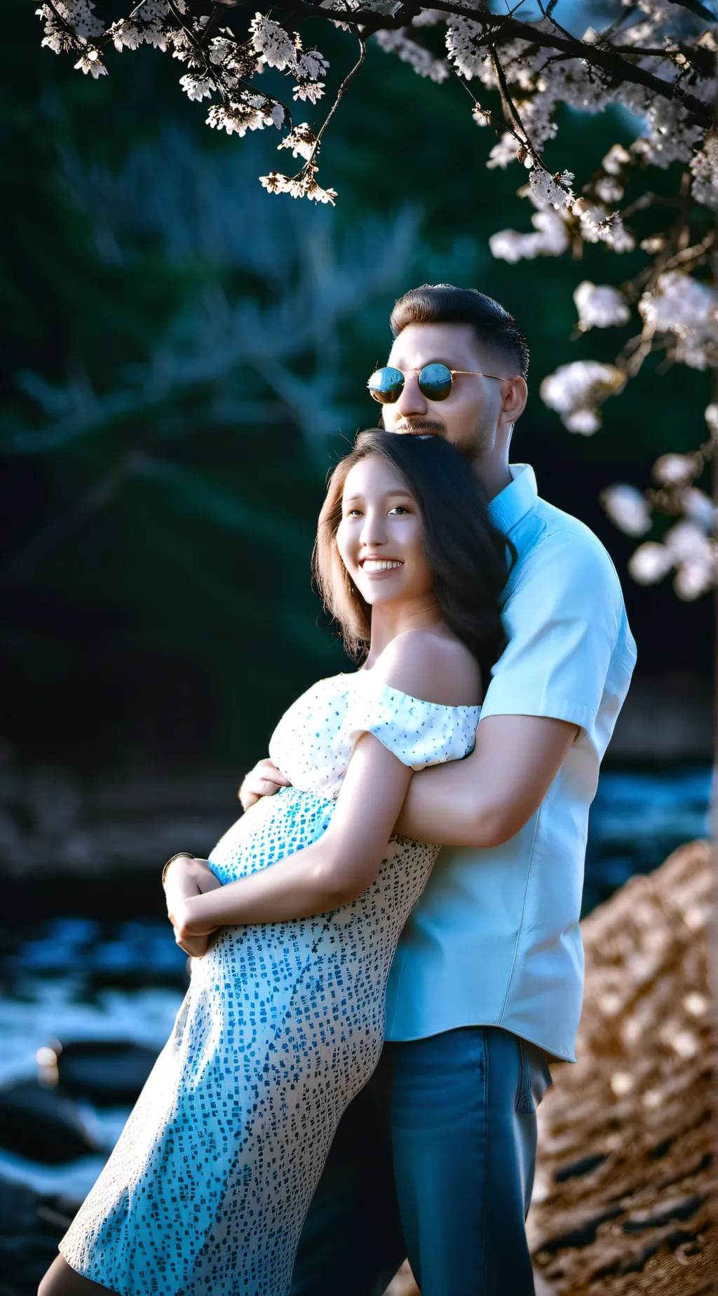 ai character: Amy  background