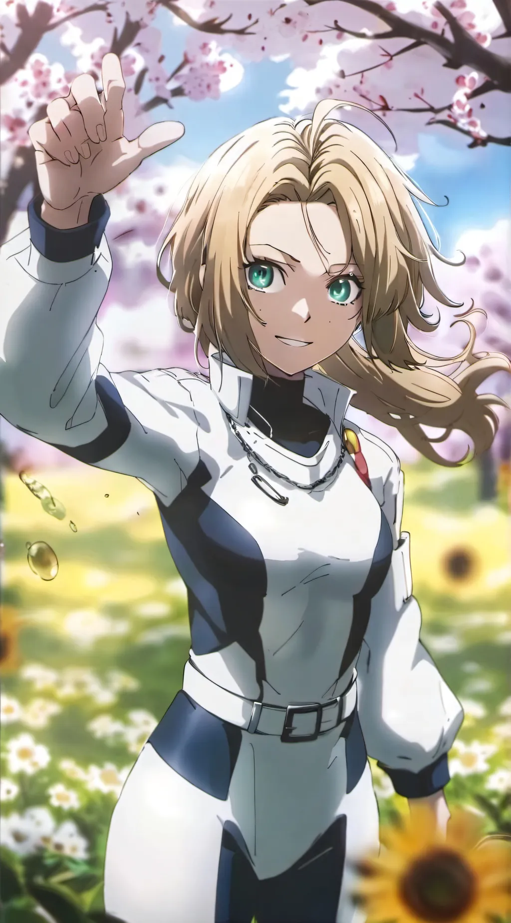 ai character: Denka Kaminari background