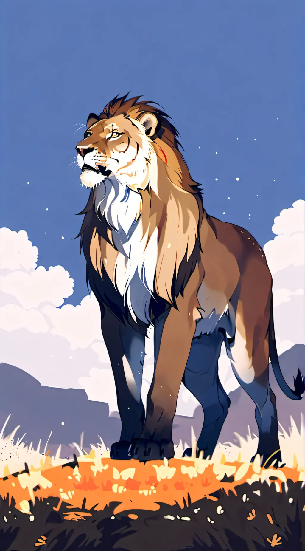 ai character:  peppa pig  background