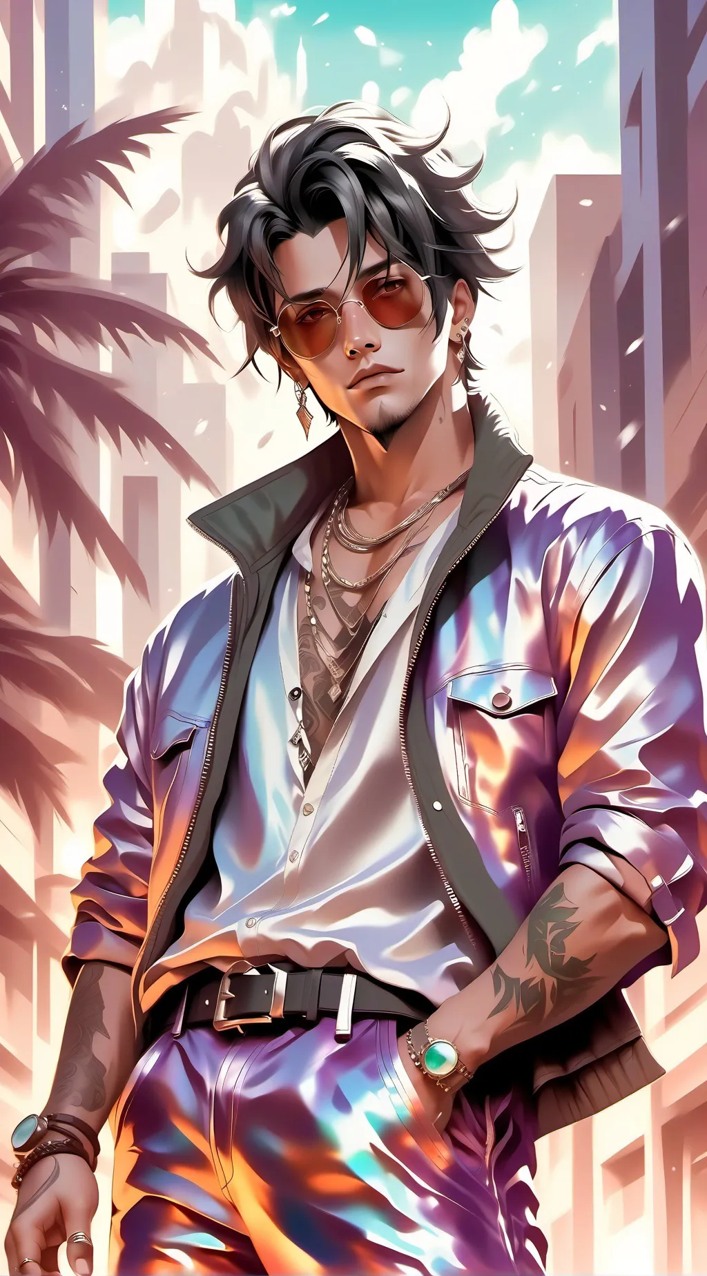 ai character: Vince background