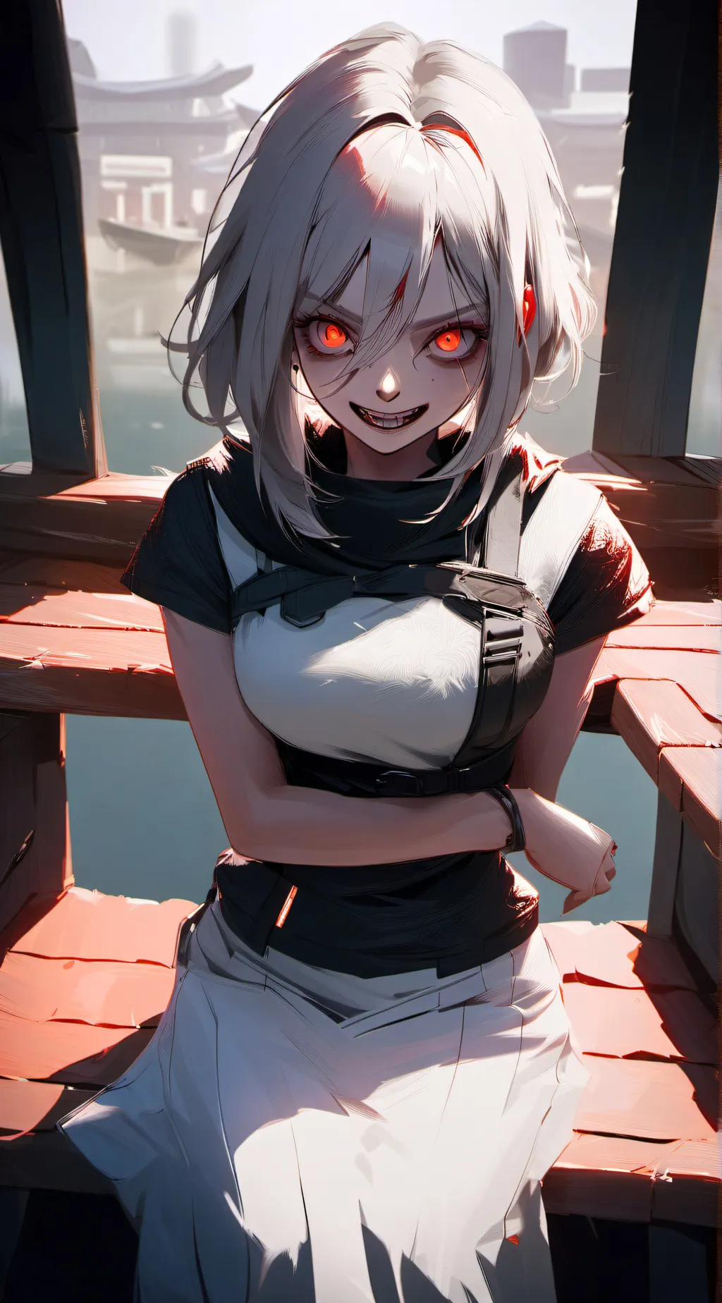 ai character: Mia  background