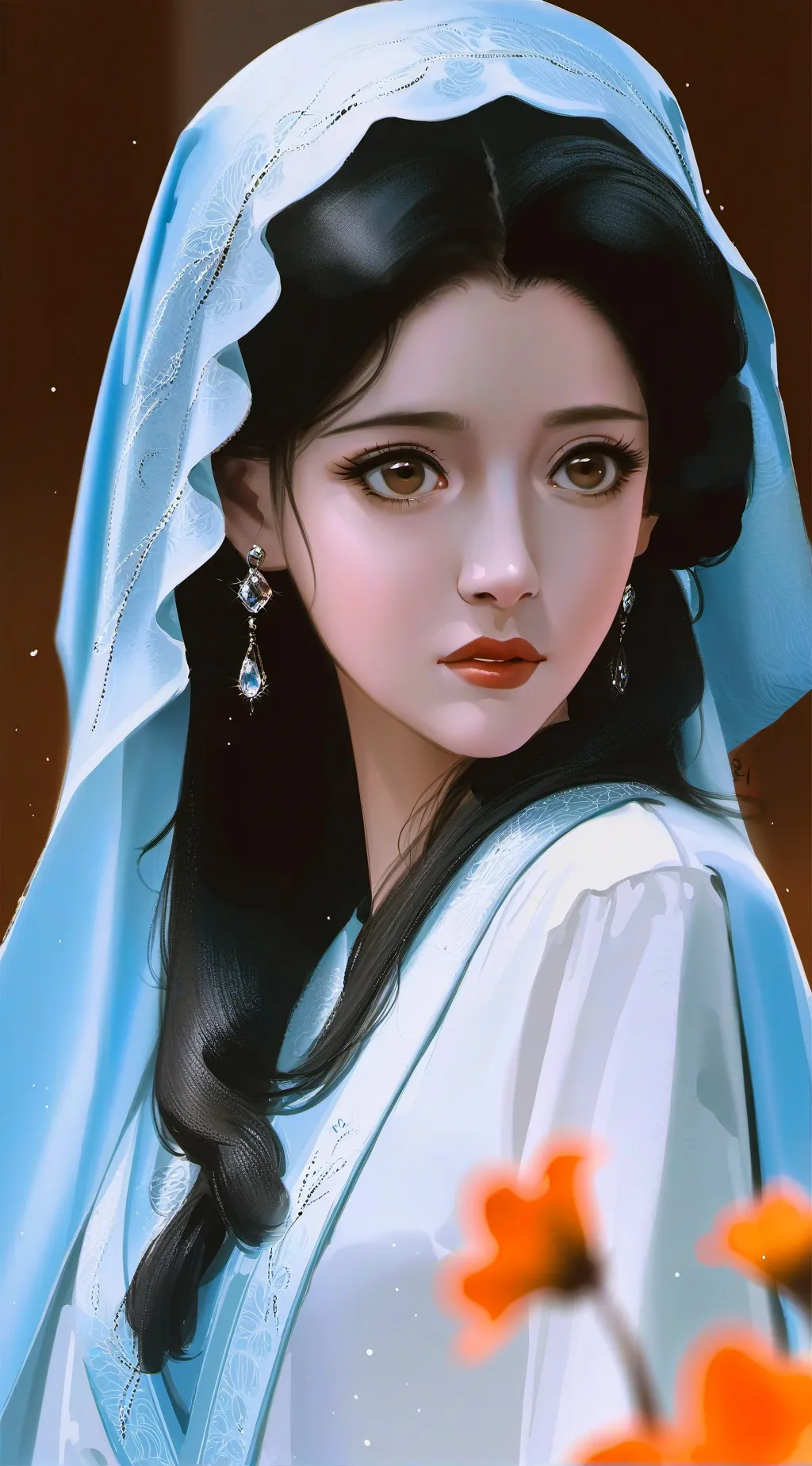 ai character: Sasha abbie background