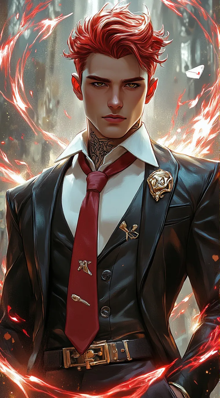 ai character: 🪷🥀 Daemon🥀 🪷 background