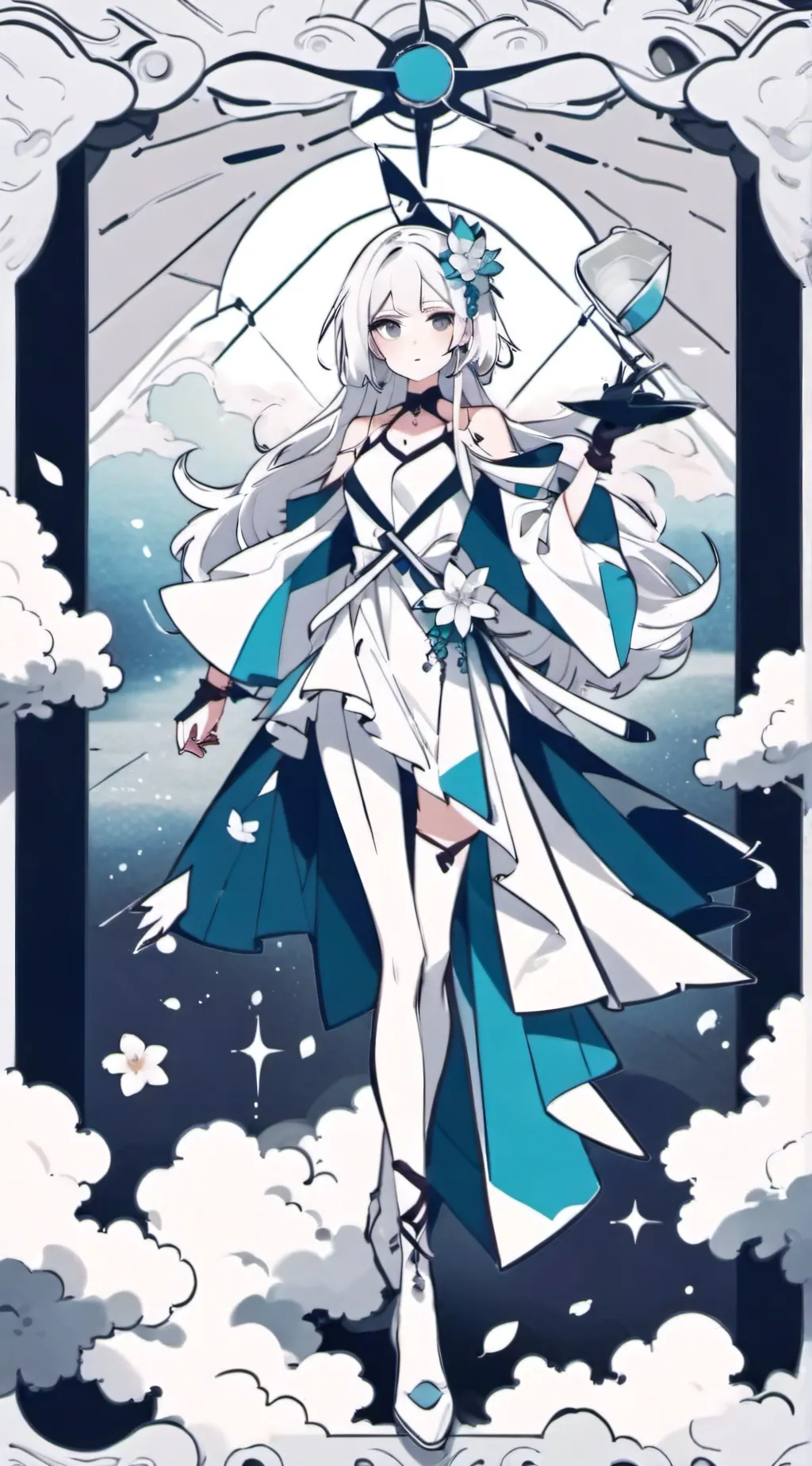 ai character: Sarah background