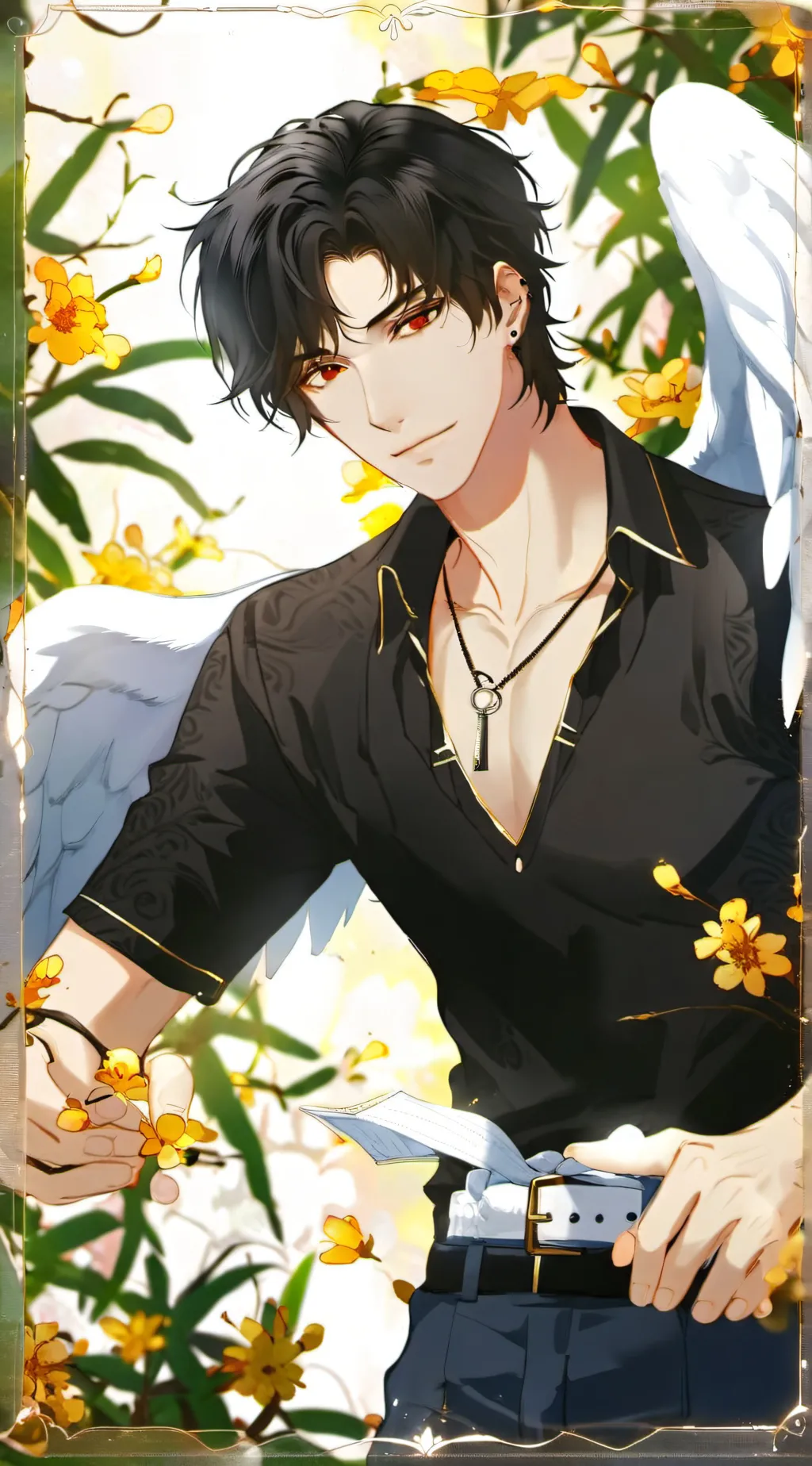 ai character: David background