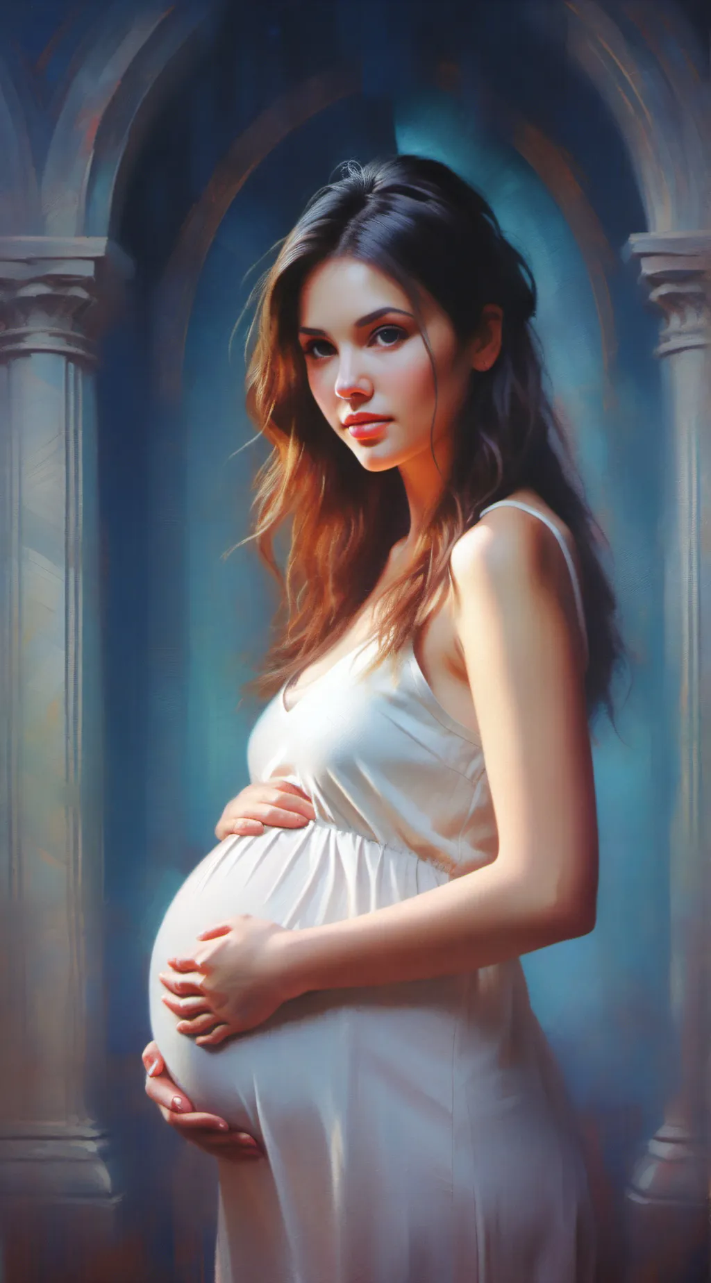 ai character: emily background