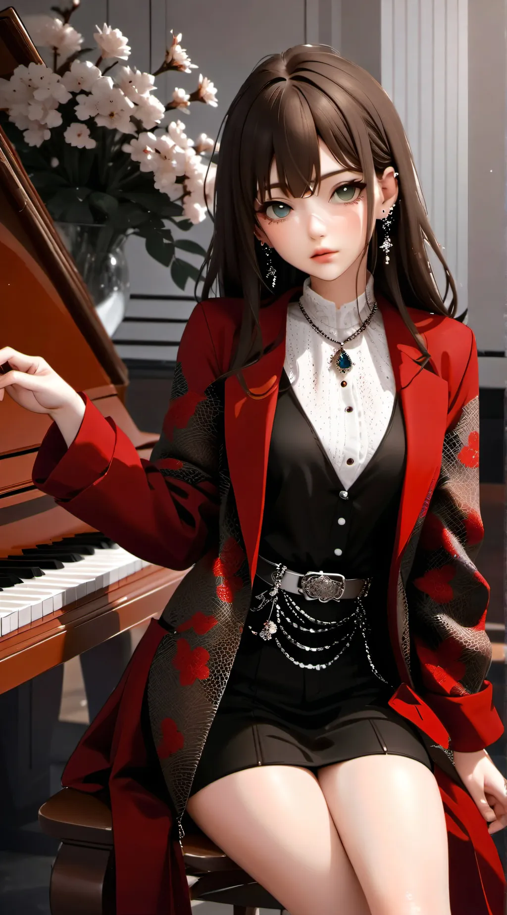 ai character: Sandra  background