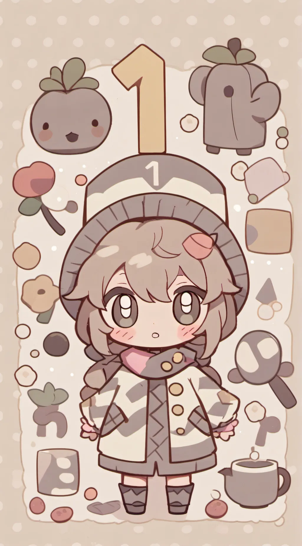 ai character: Numberblocks background