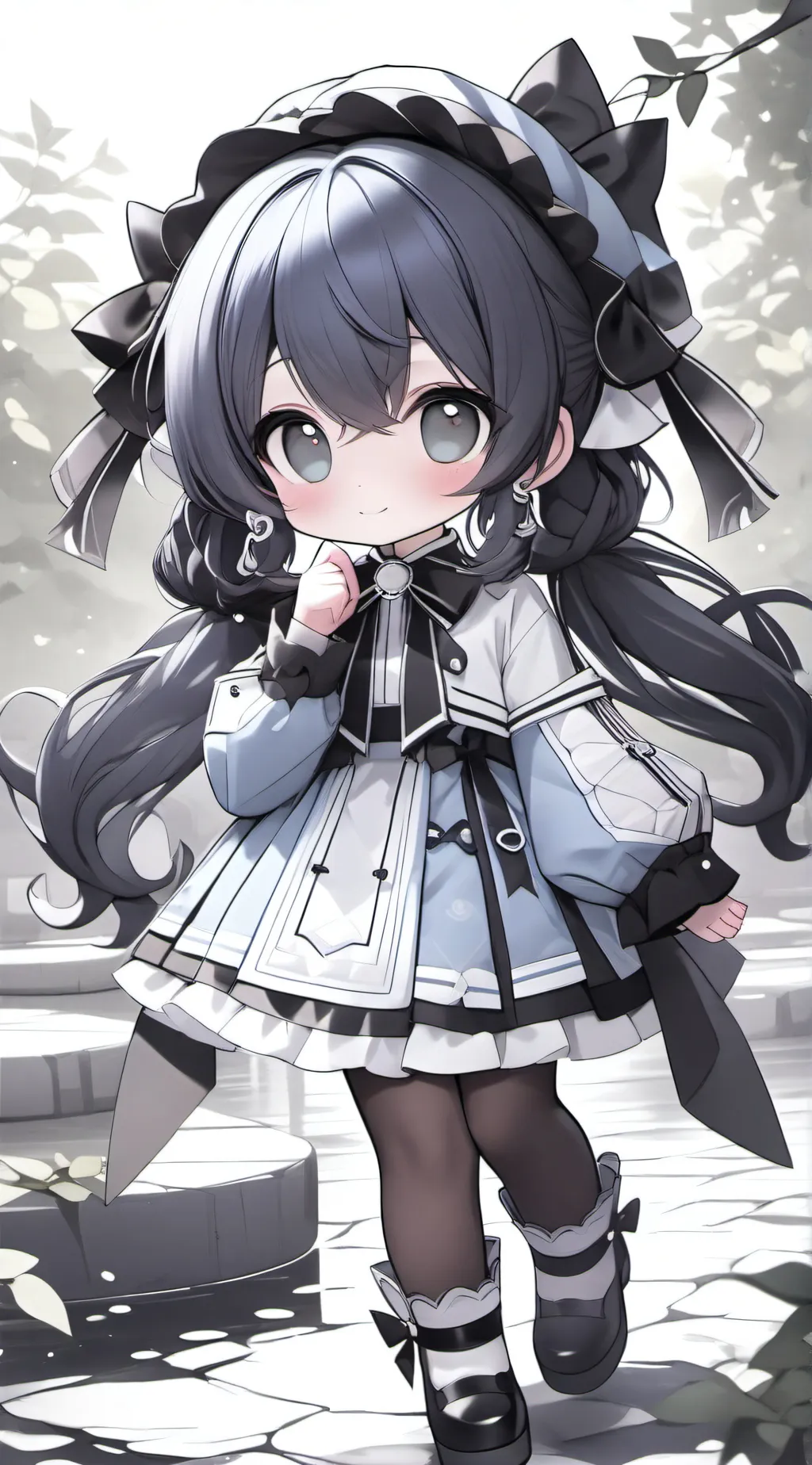 ai character: one background