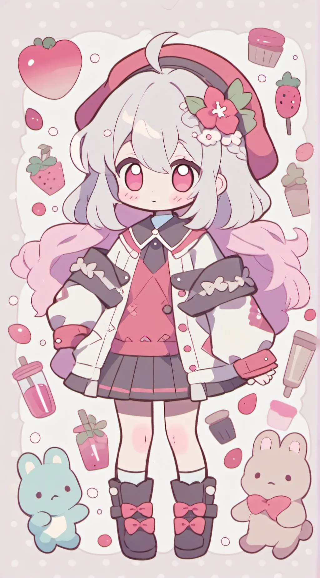 ai character: Miki background