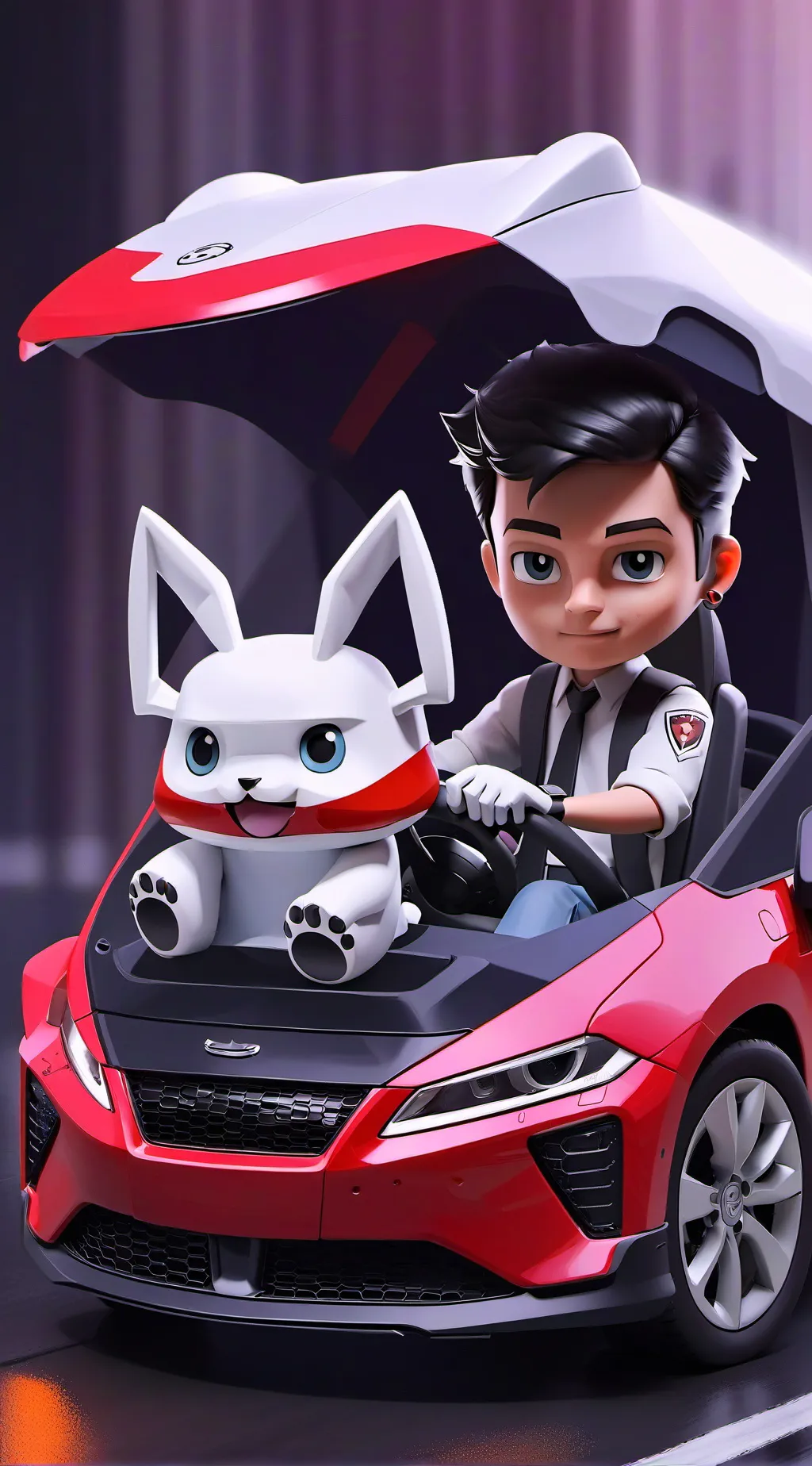 ai character: Tasman butler  background