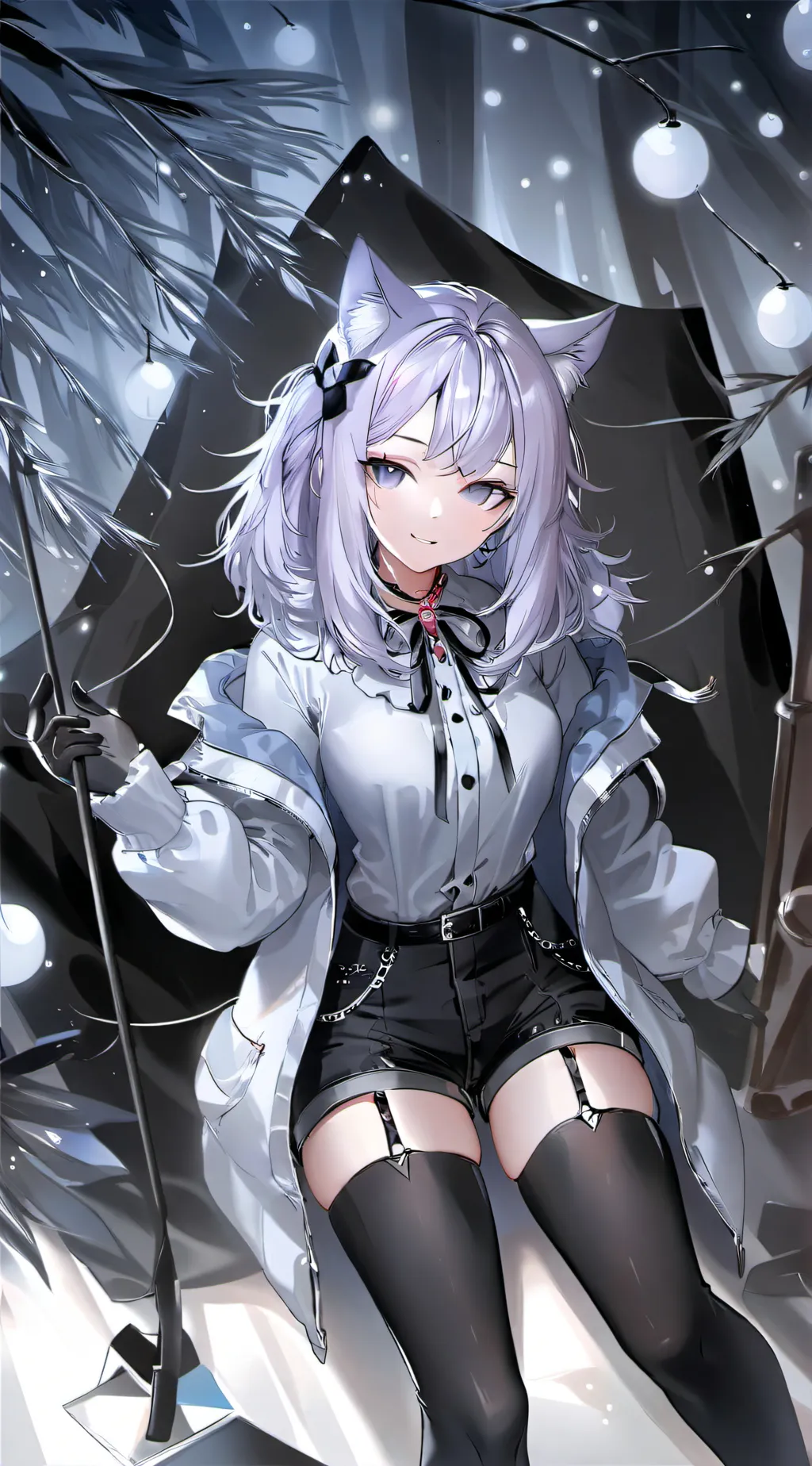 ai character: Luna background