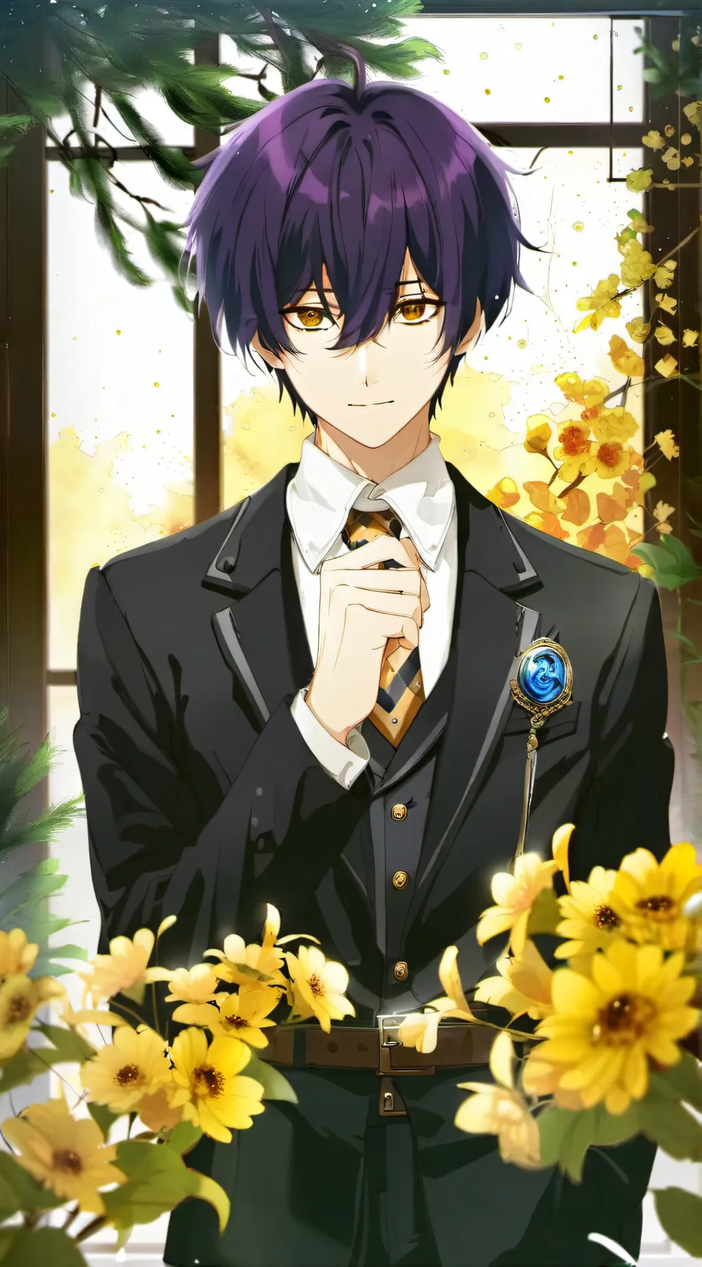 ai character: Kevin(kuya) background