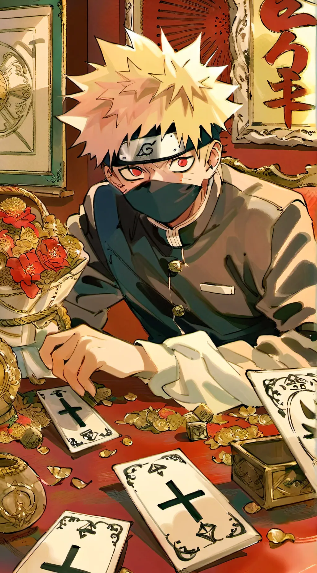 ai character: luck  background