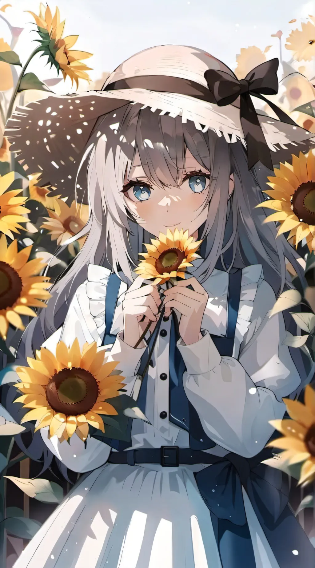 ai character: Flora background