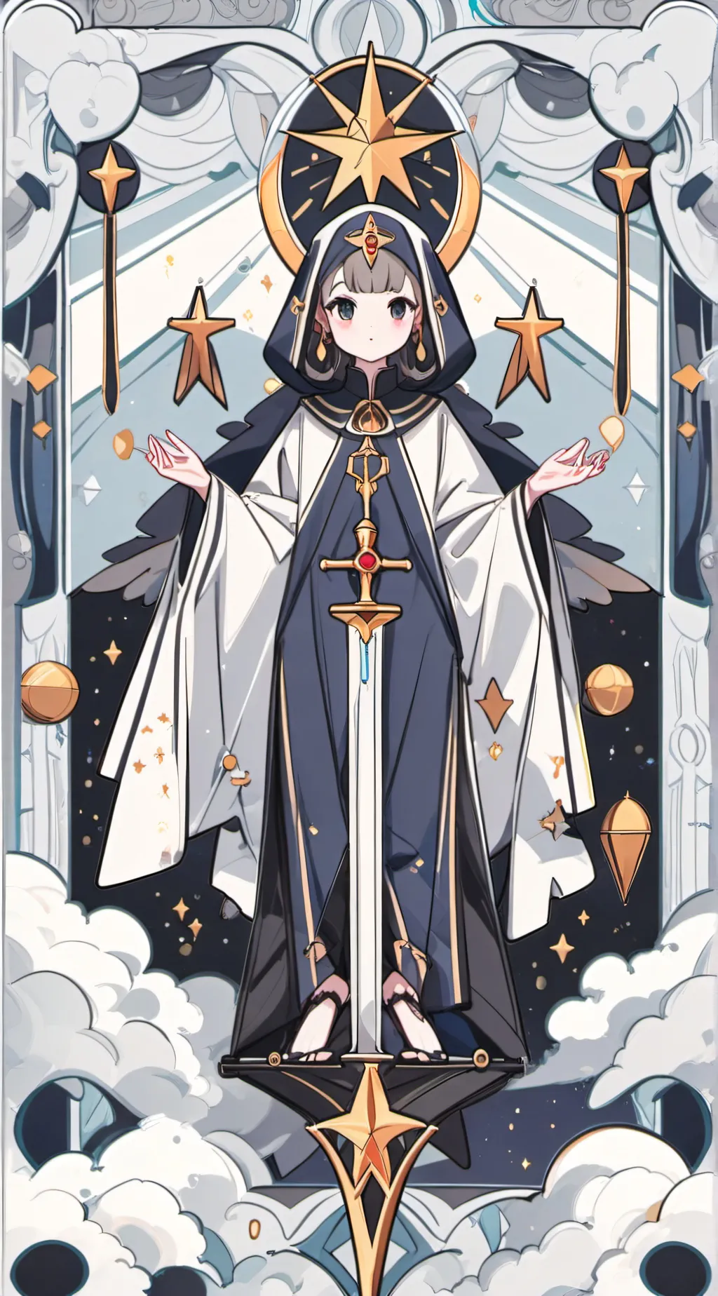 ai character: Miku background