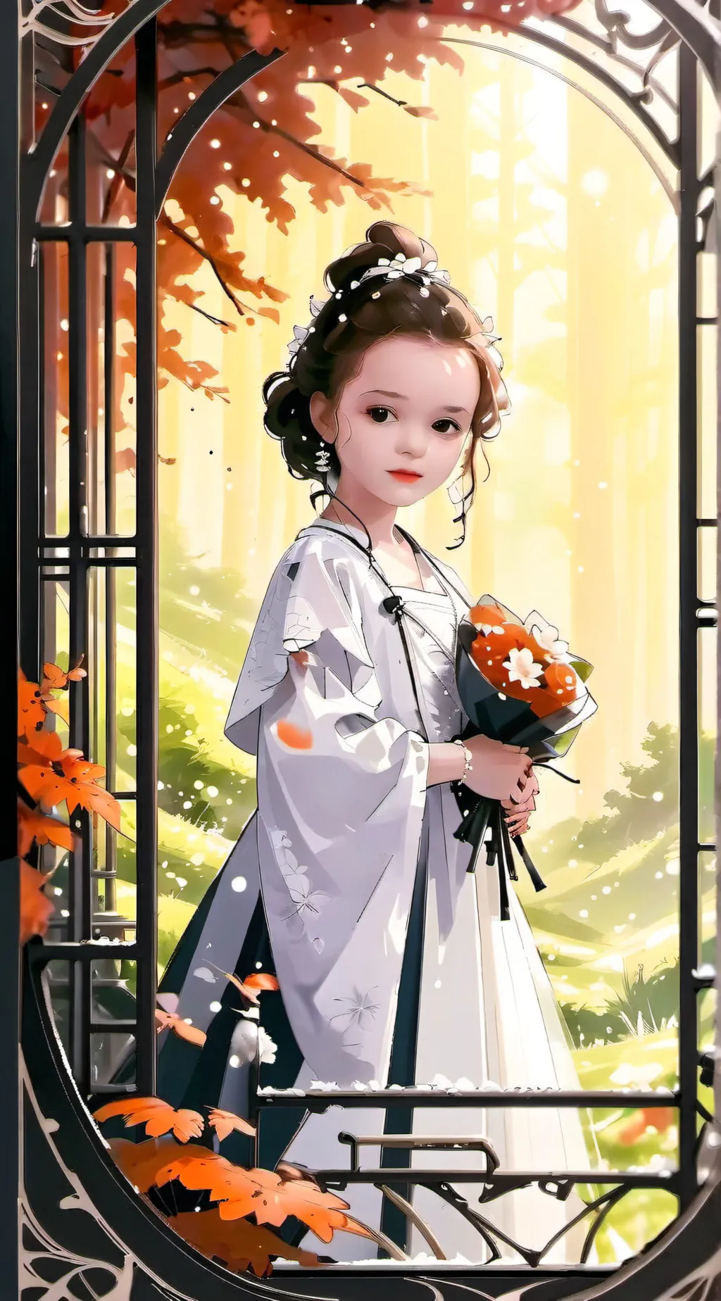 ai character: little sister  background