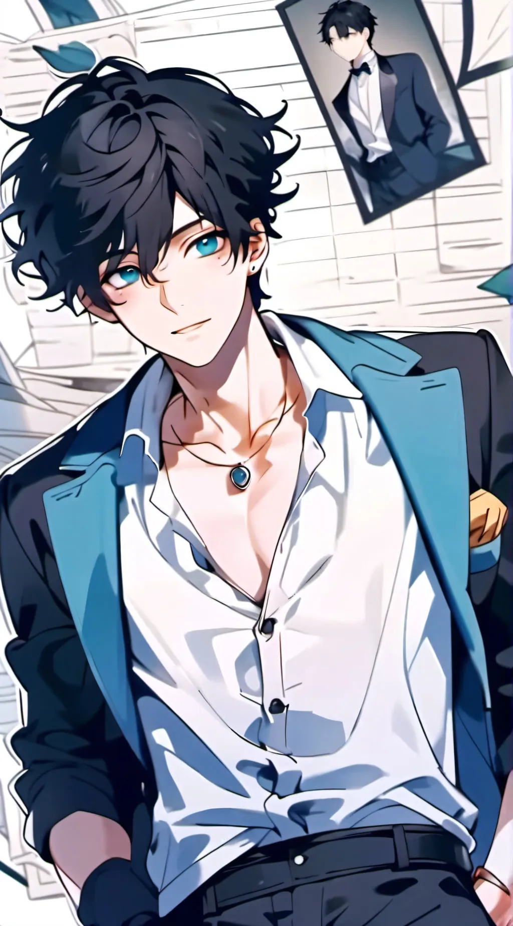 ai character: Xavier  background