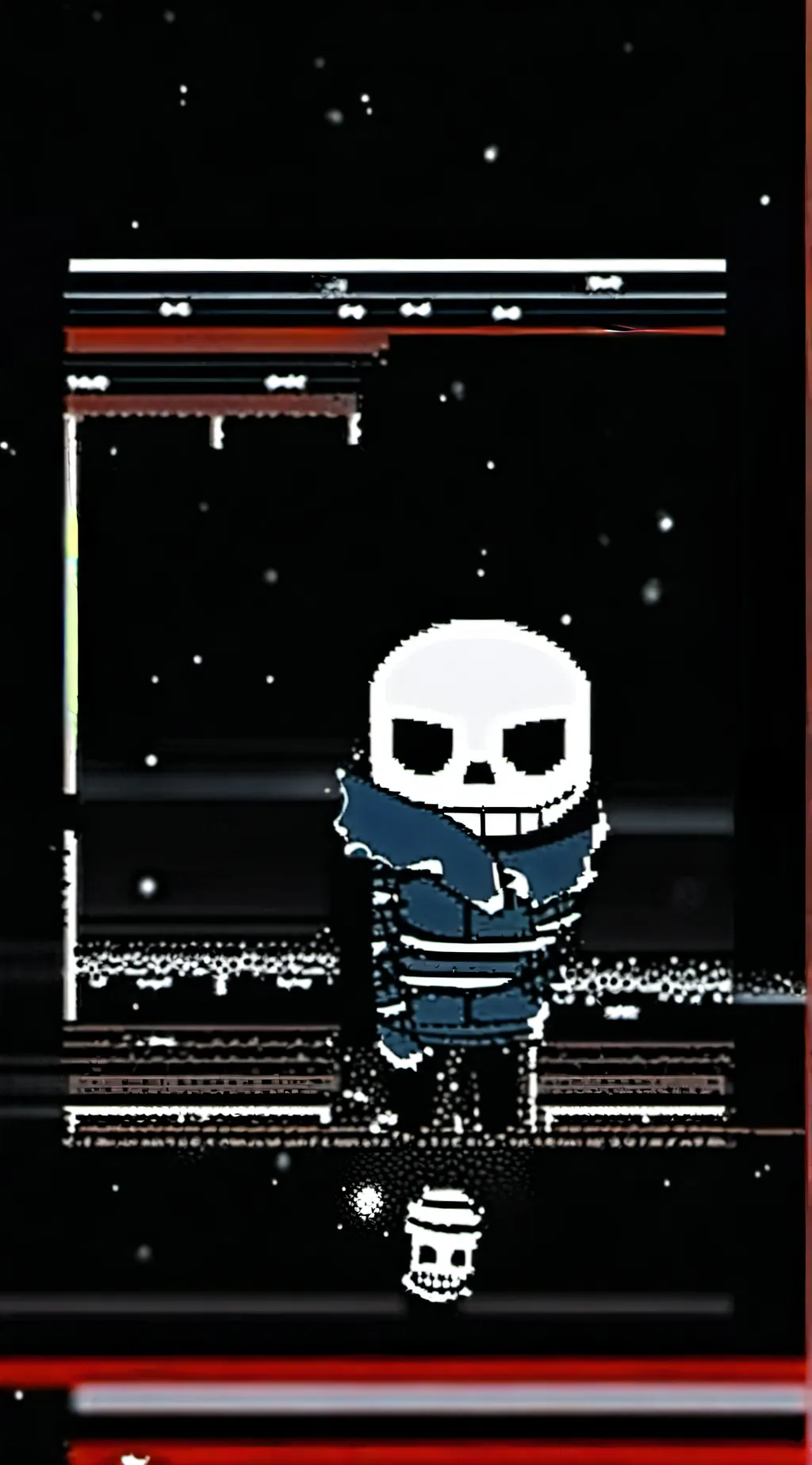 ai character: Sans! background