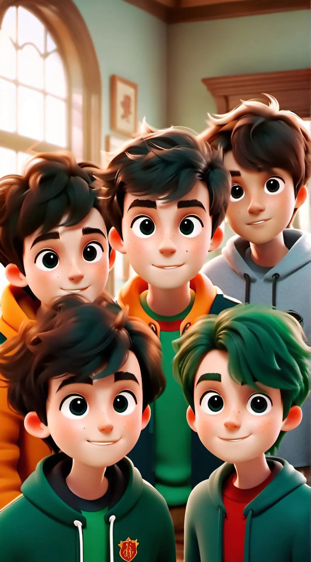 ai character: Harry potter chat background