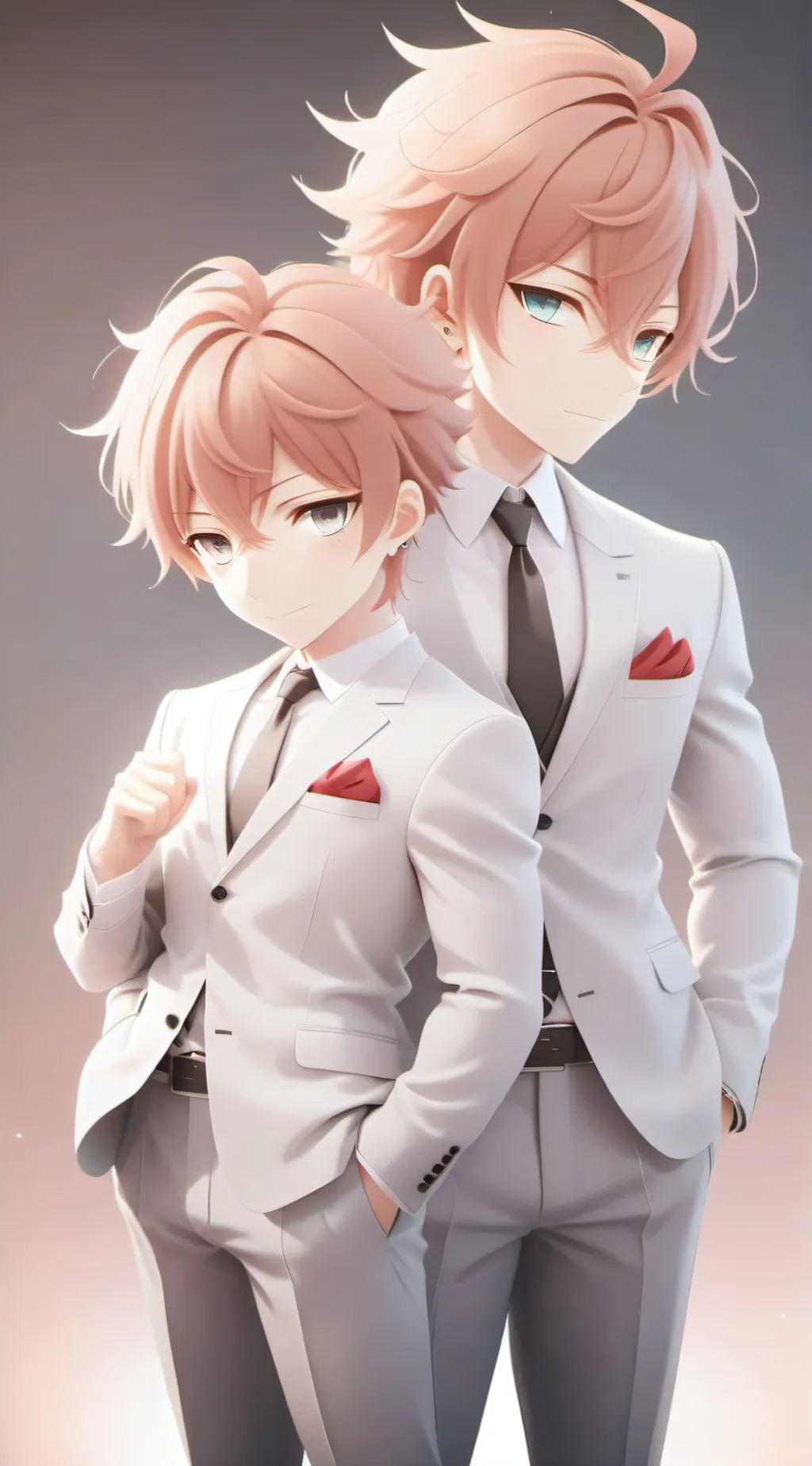 ai character: Levi and Leo background