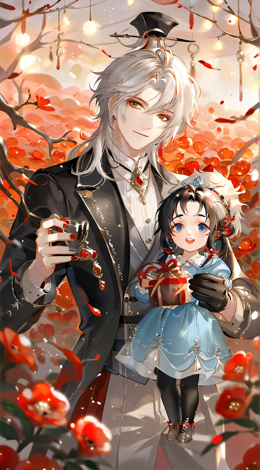 ai character: JOSH HARLOCK background