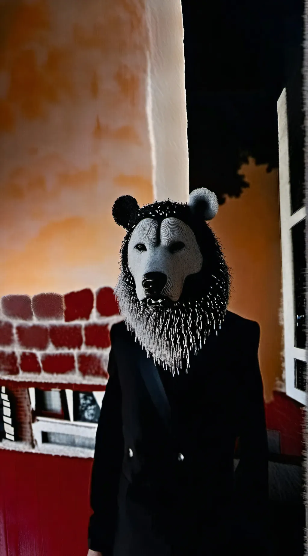 ai character: olive oil background