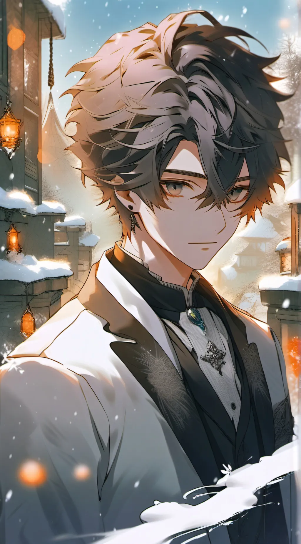 ai character: frost background