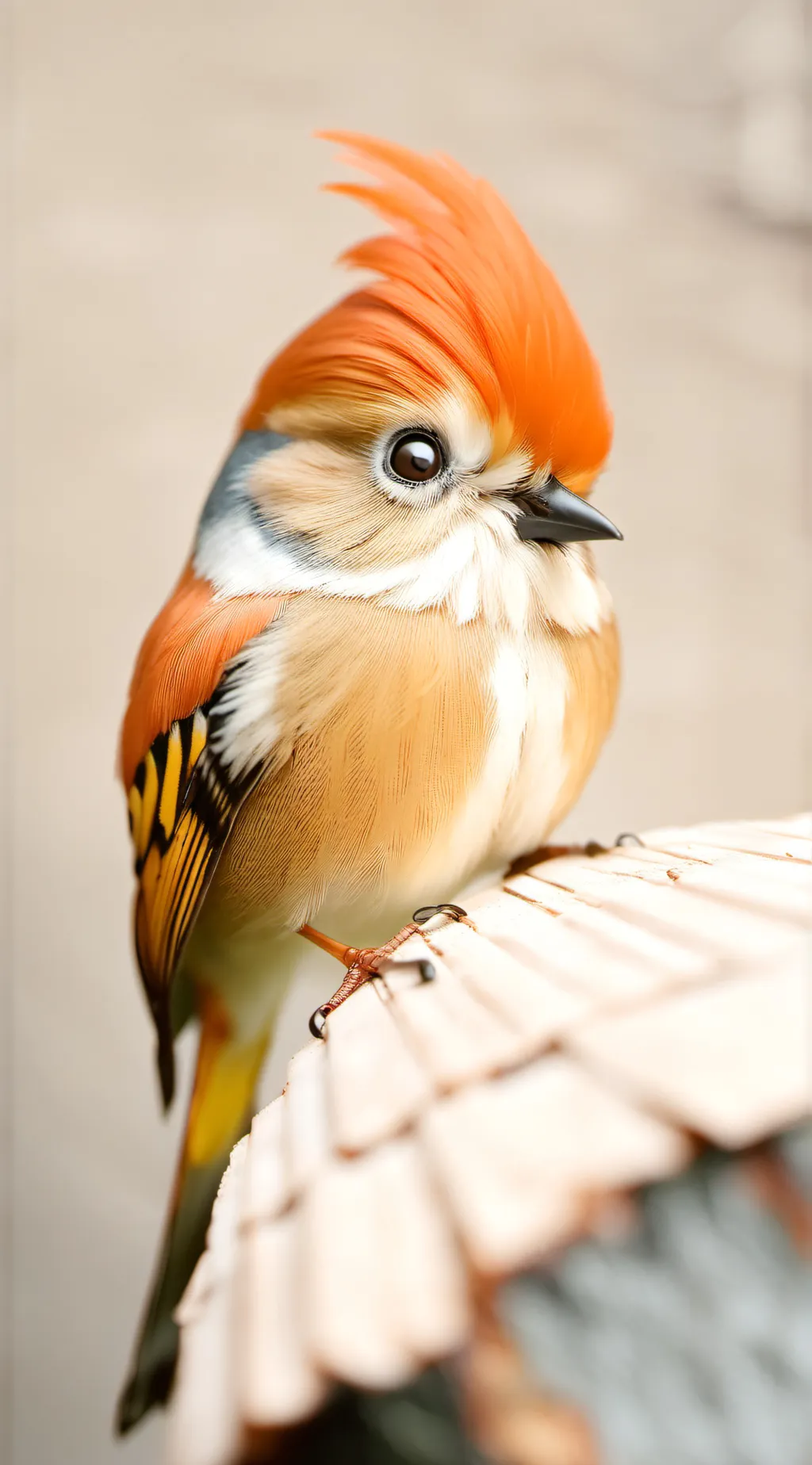 ai character: Twiggy the bird background