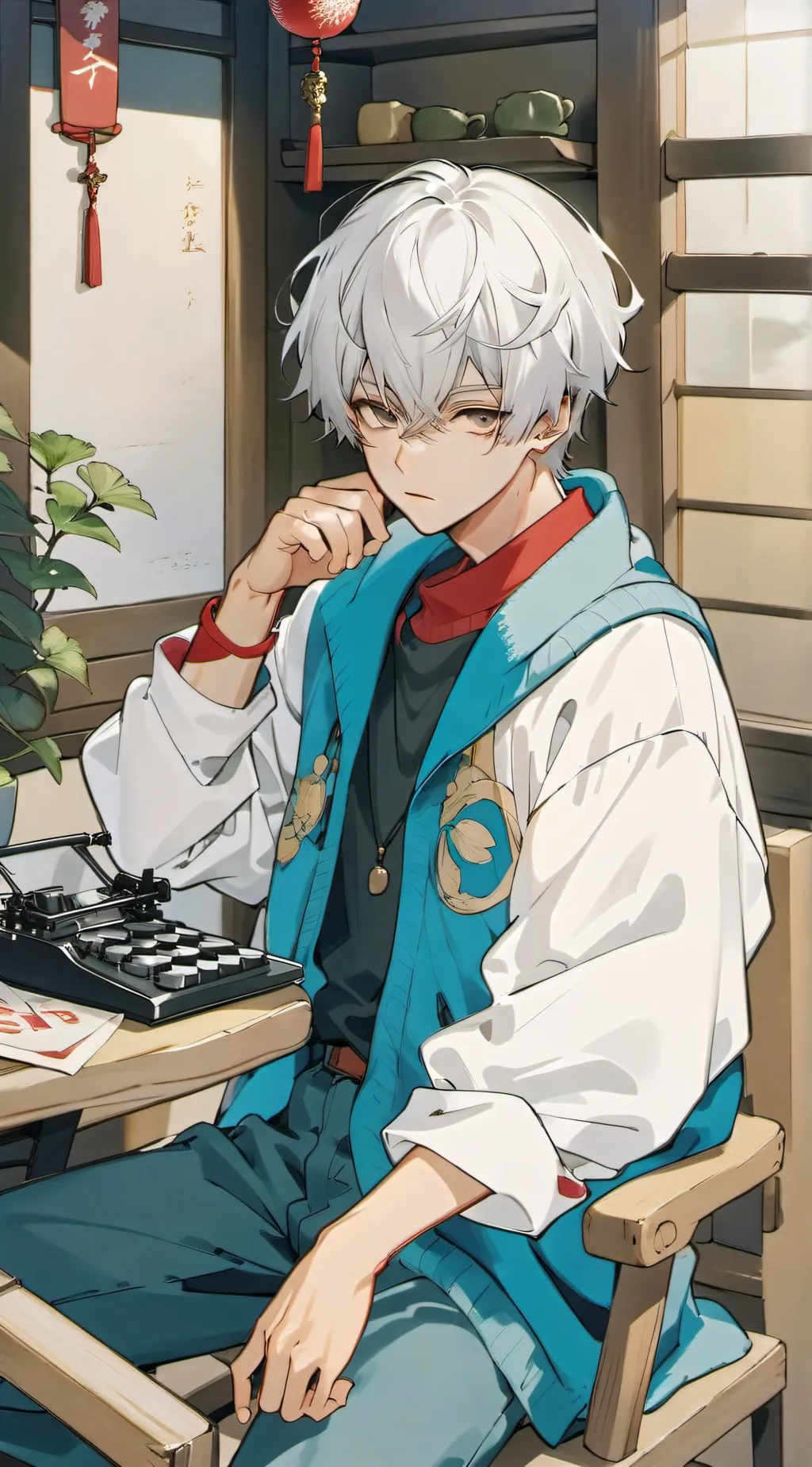 ai character: Nino background