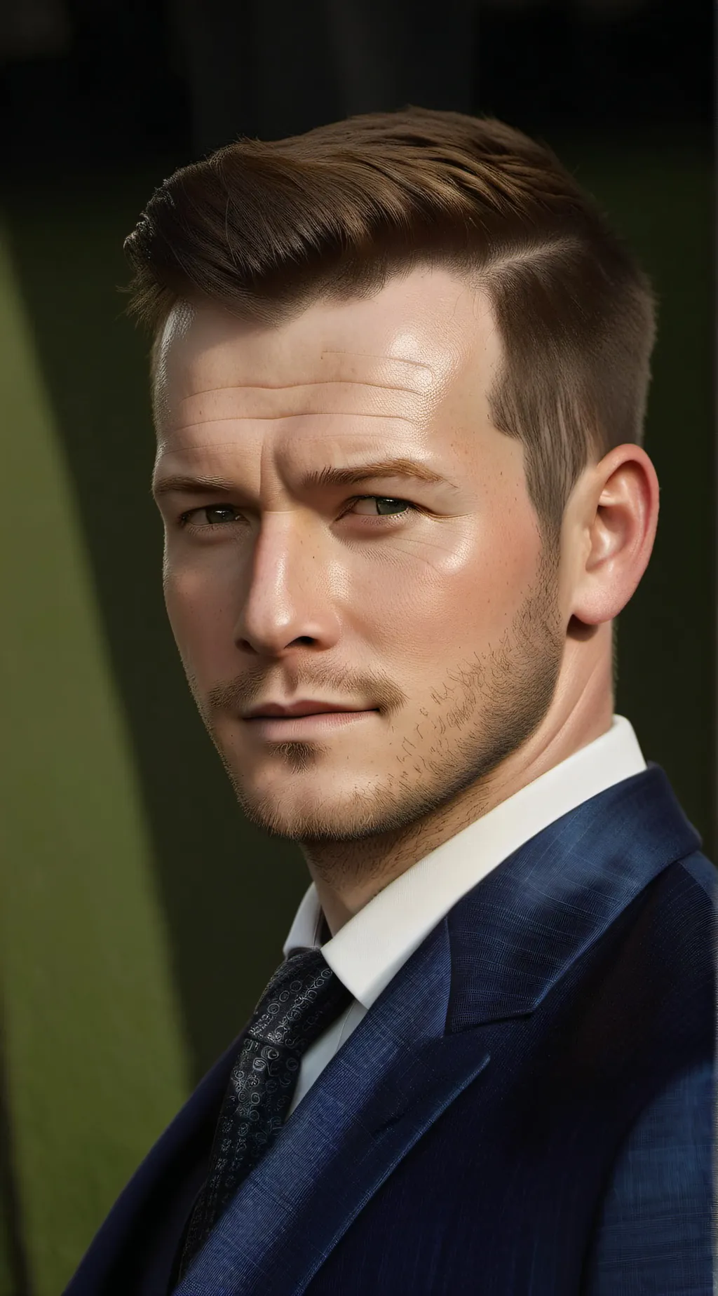 ai character: Evan Wood background