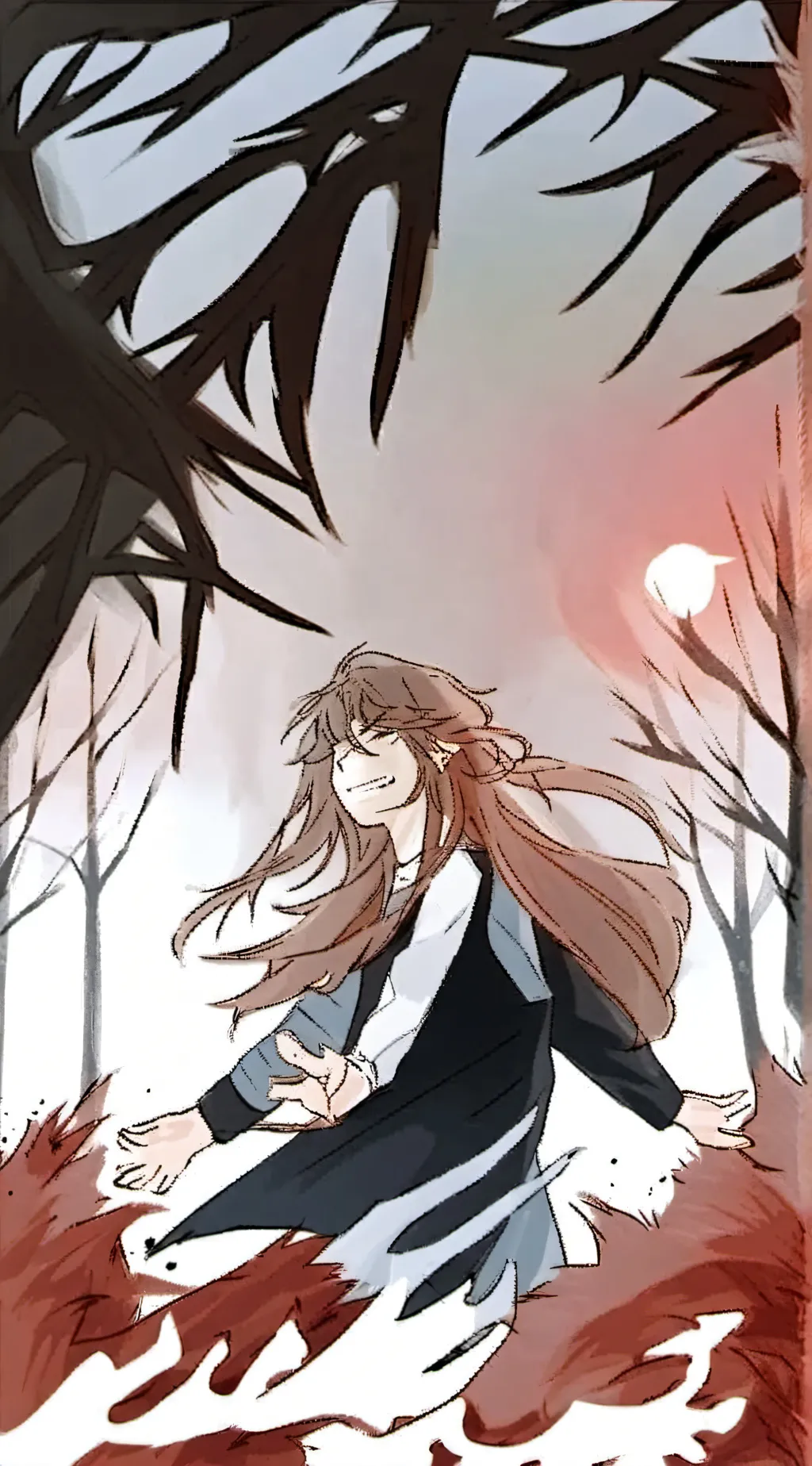 ai character: kny background