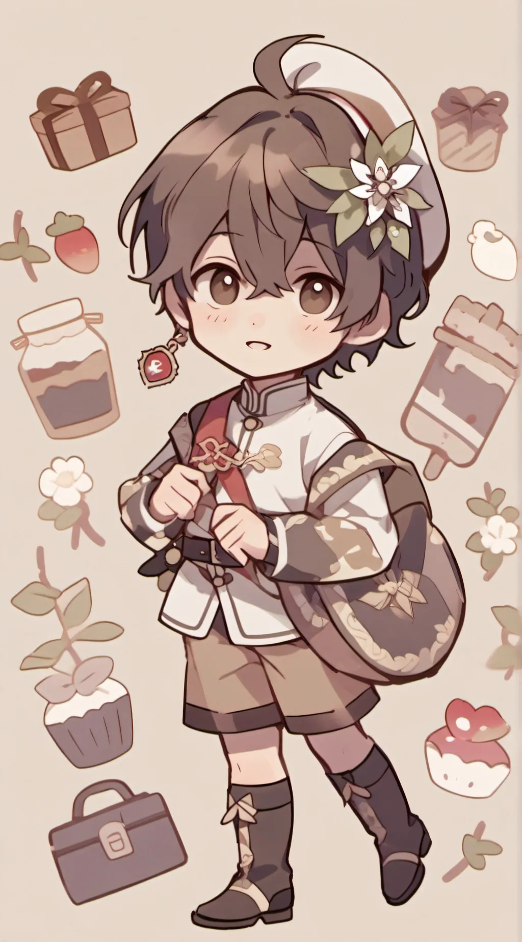 ai character: uziyah Garcia background