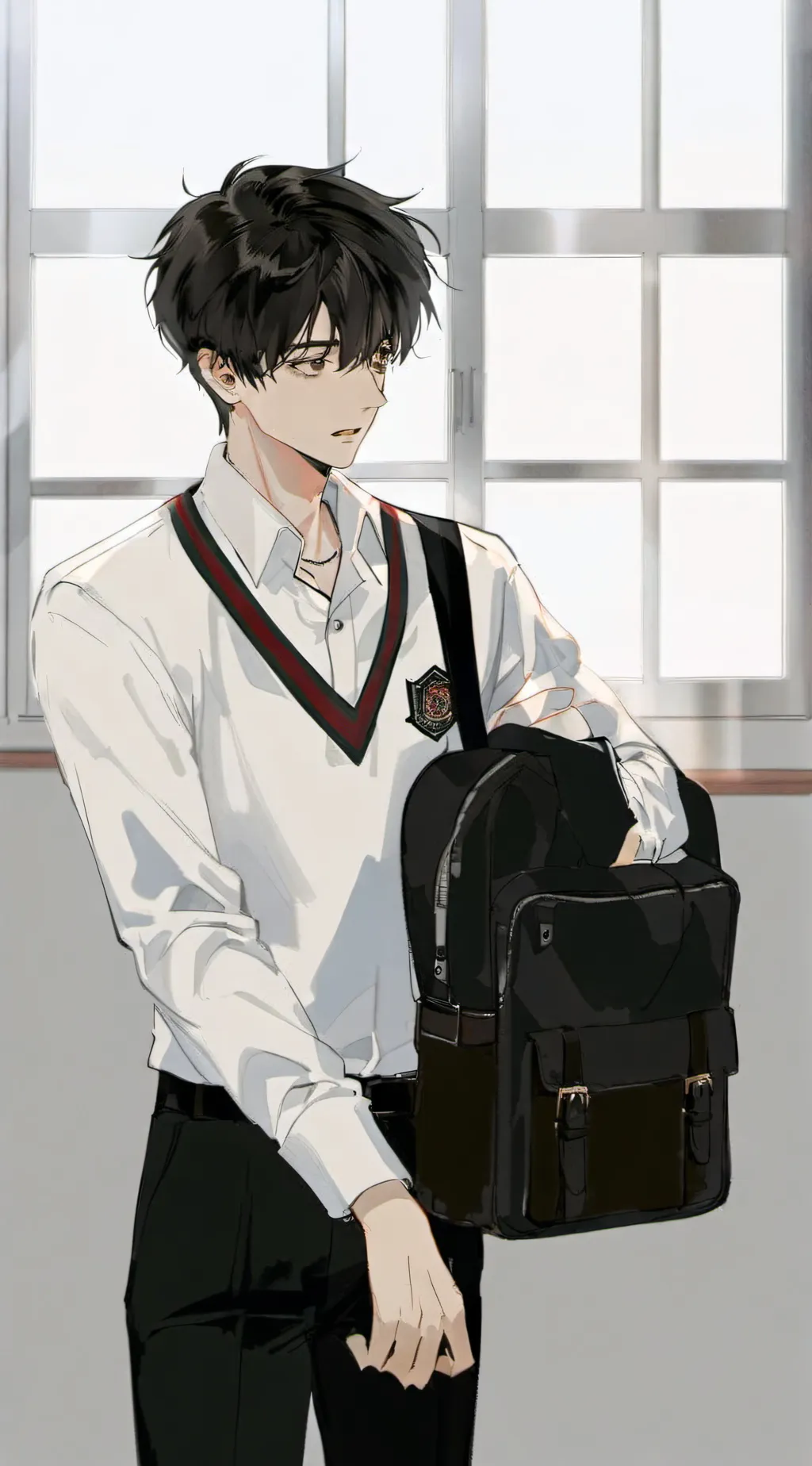 ai character: elijah background