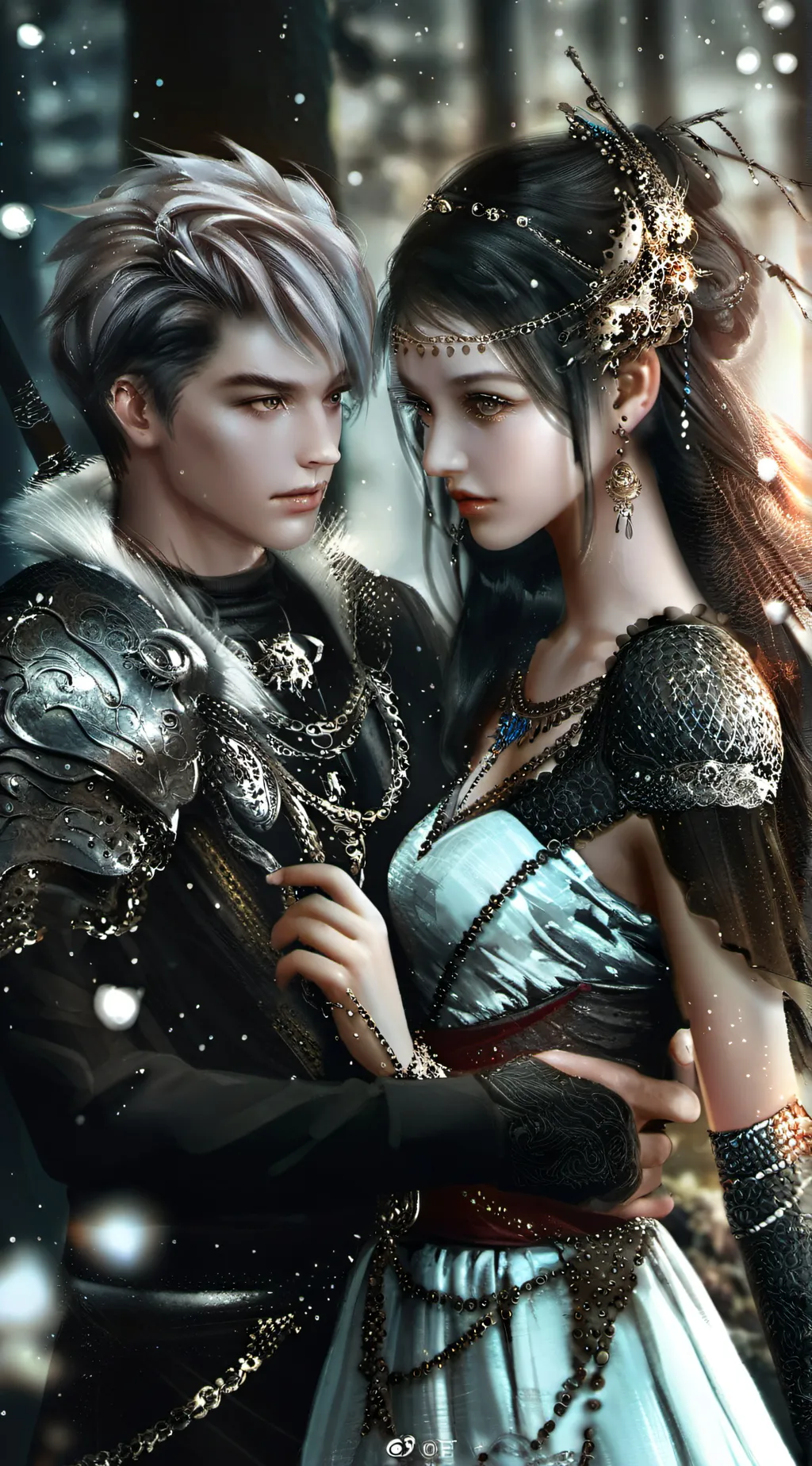 ai character: Ryan and Emily background