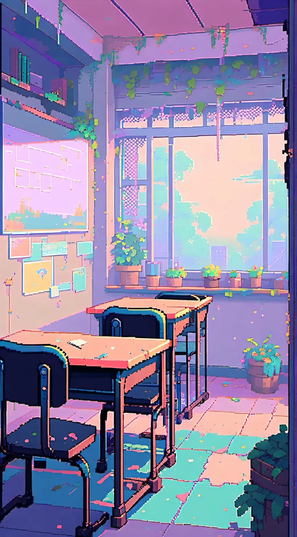 ai character: FPE infected AU background