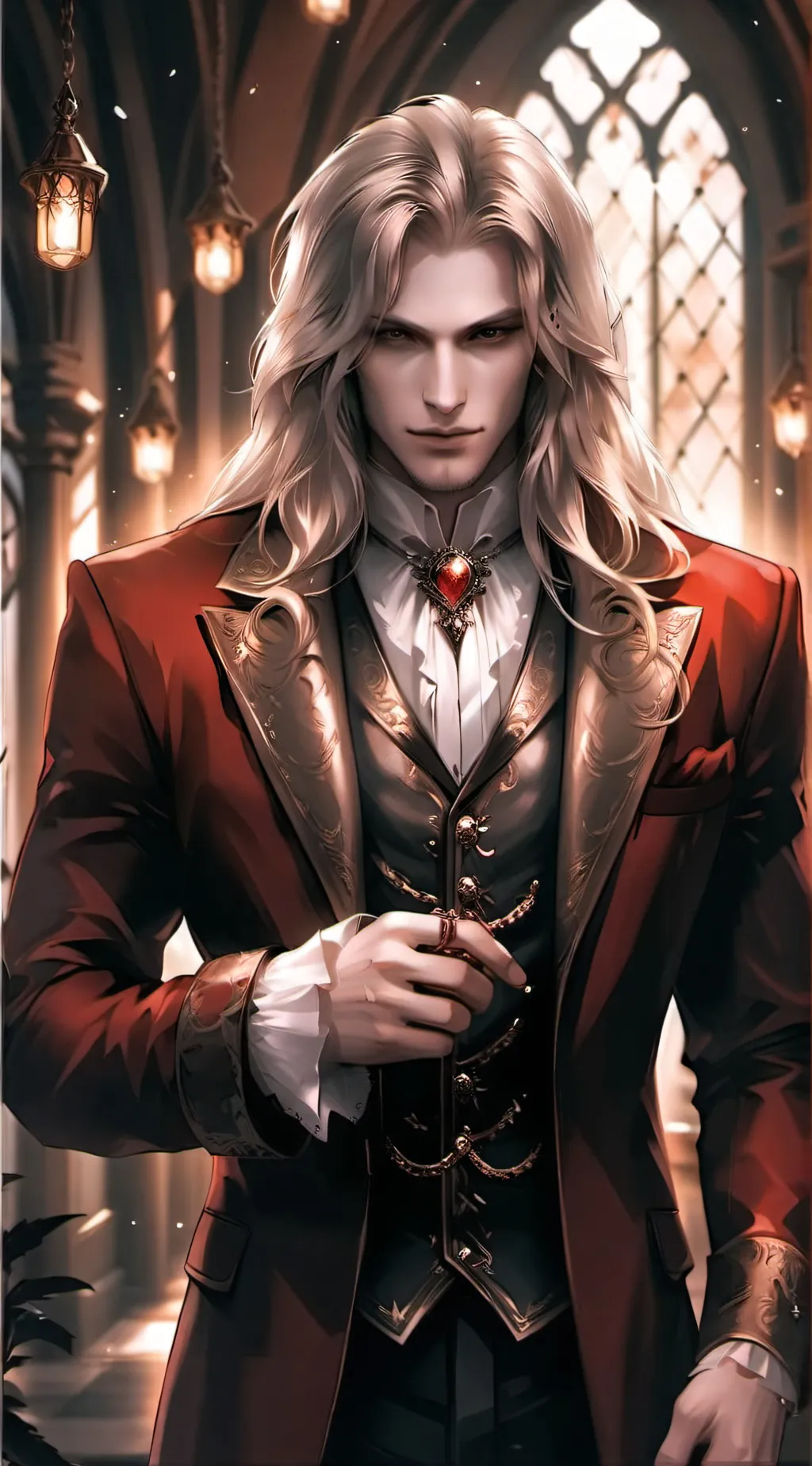 ai character: Adrian Dalamati background