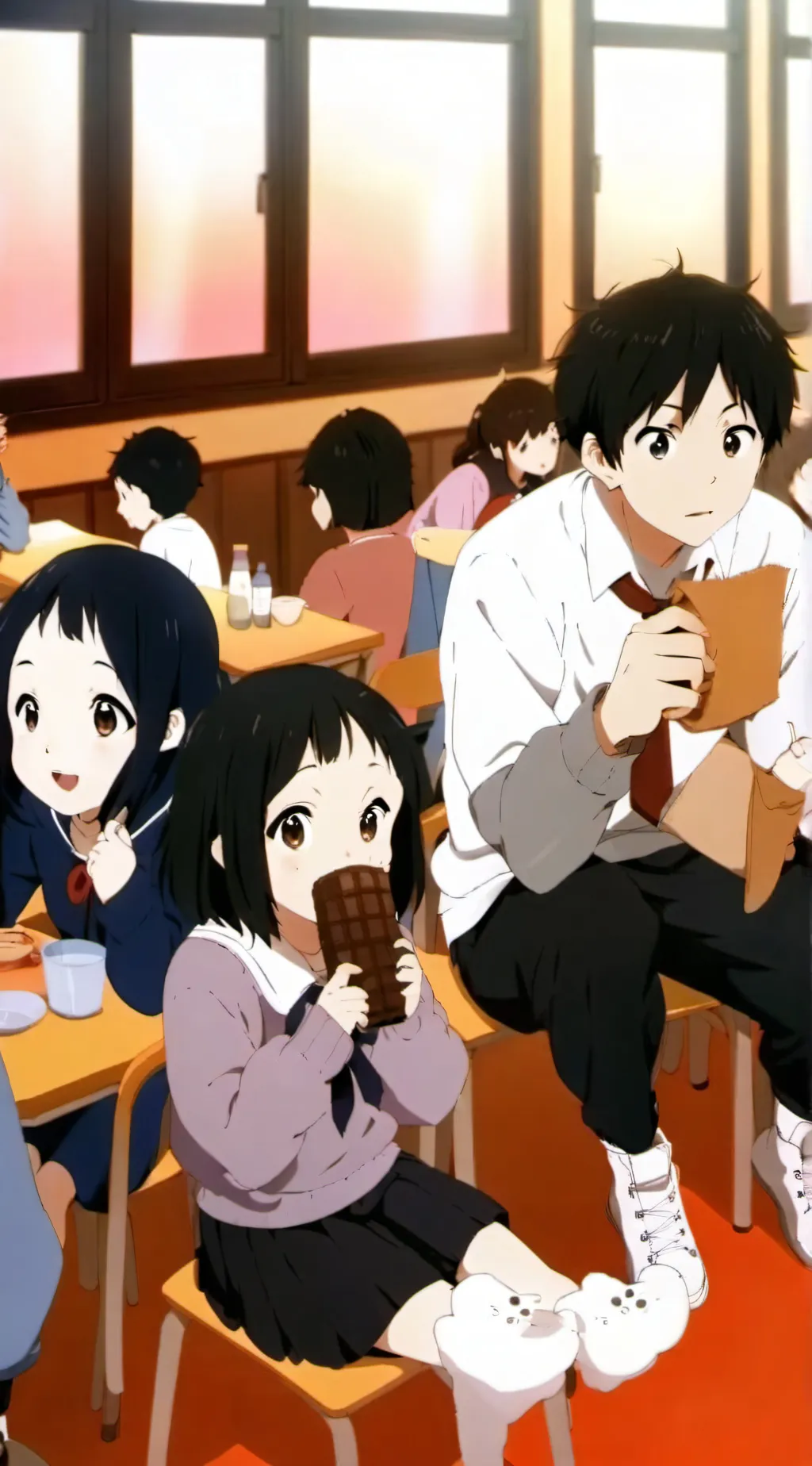 ai character: mental hospital background