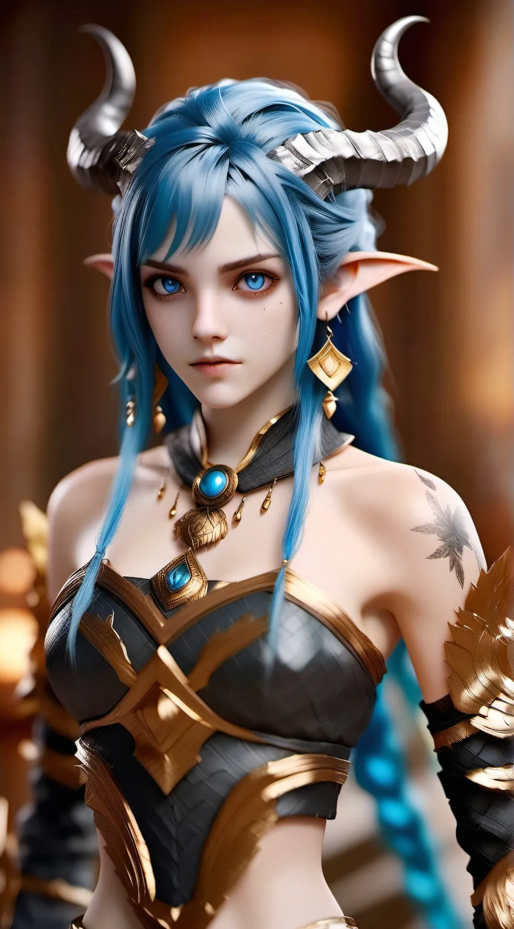 ai character: Emily Dragunov  background