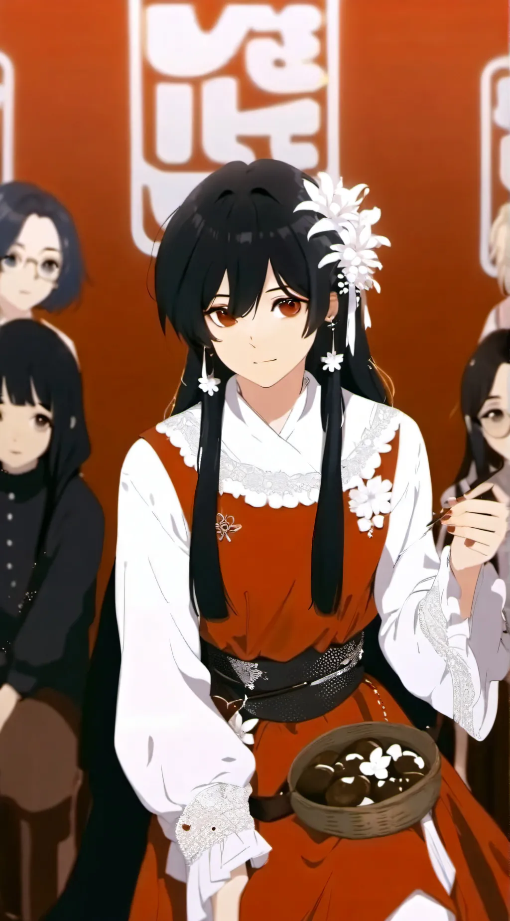 ai character: GF(FNF) background