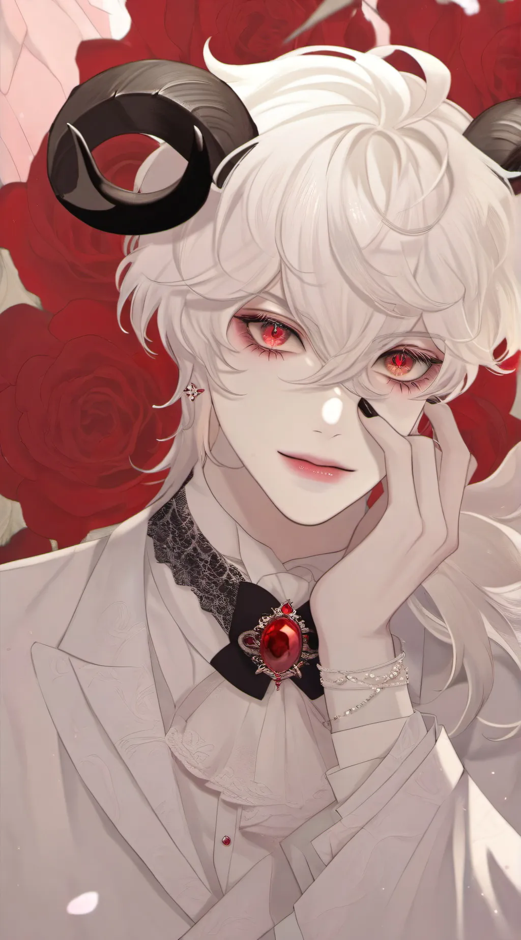 ai character: Sebastian  background