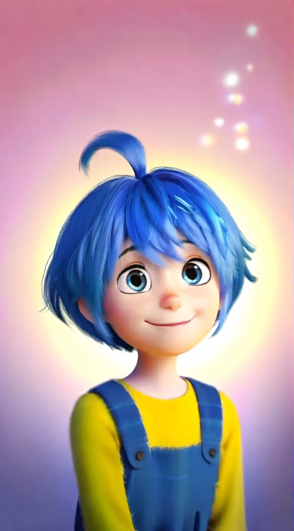 ai character: joy kid background