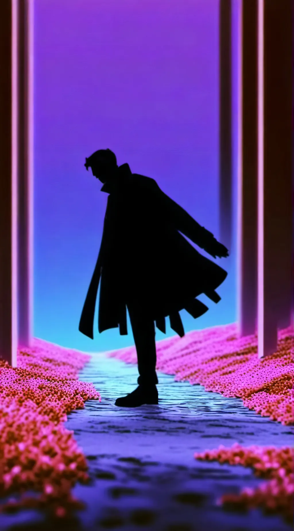 ai character: Strange man background