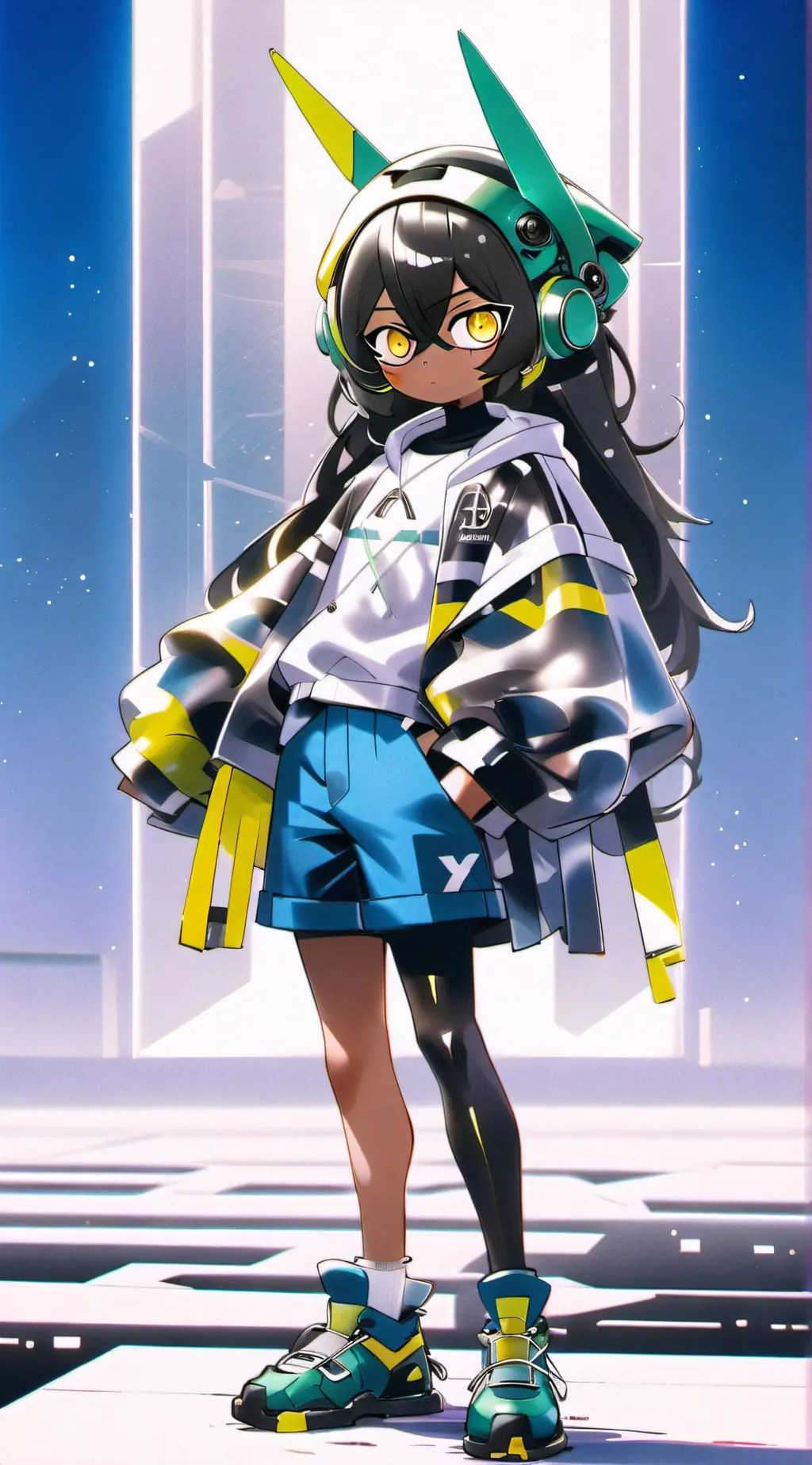 ai character: Ariana background