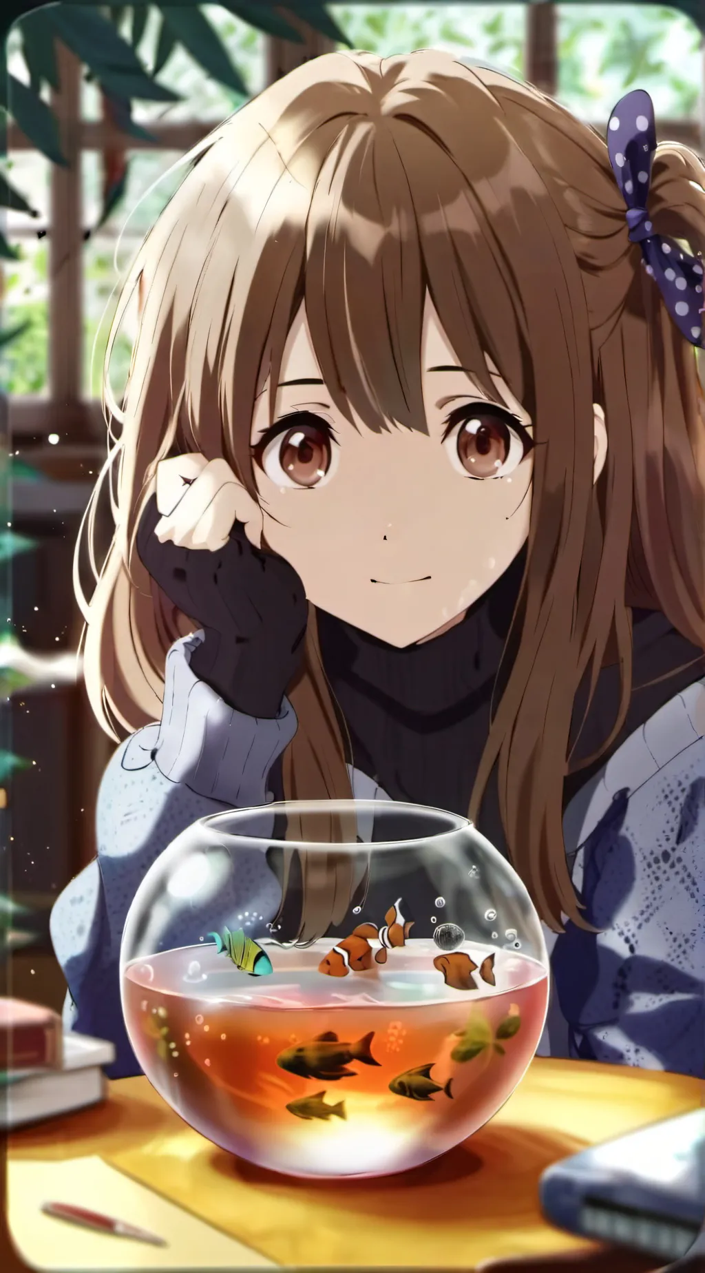 ai character: Hazel background